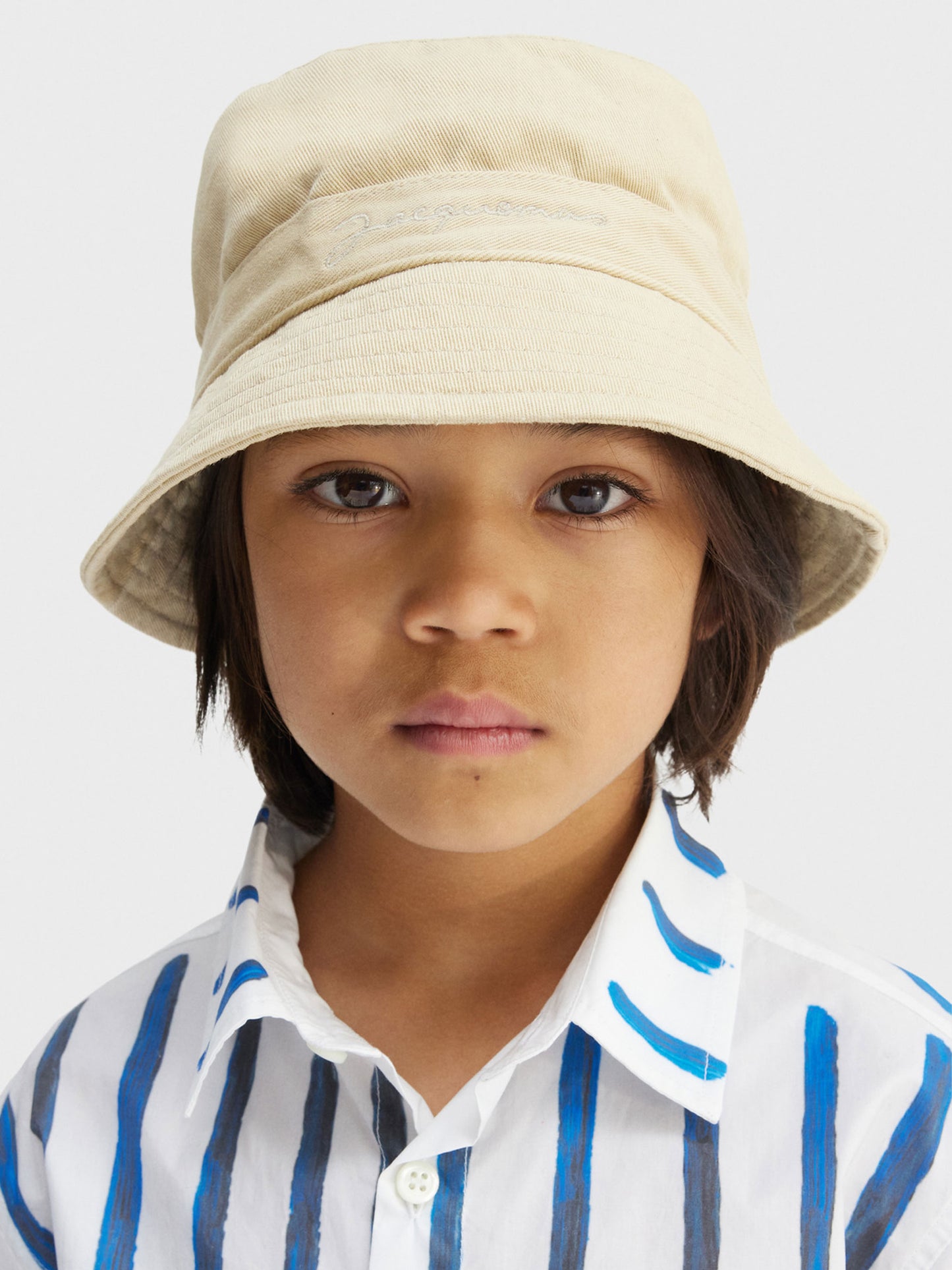 Cloche 'Le Bob Gadjo' beige for kids