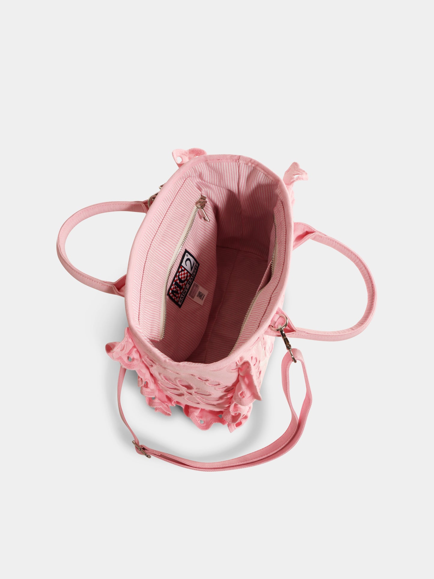 Borsa mare Colette rosa per bambina con logo,Mc2 Saint Barth,COL0027 03783H