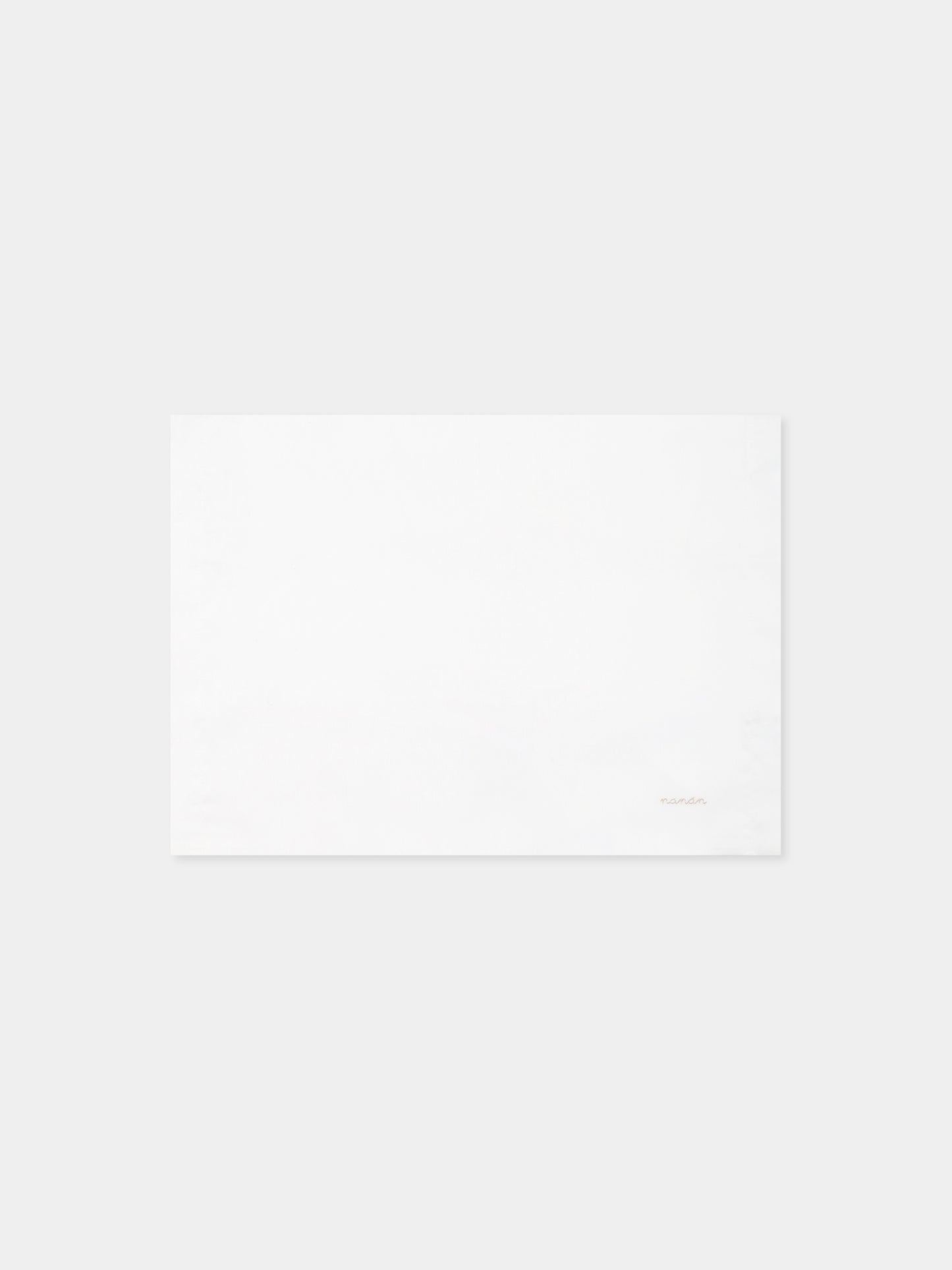 White sheet set for babykids with bee