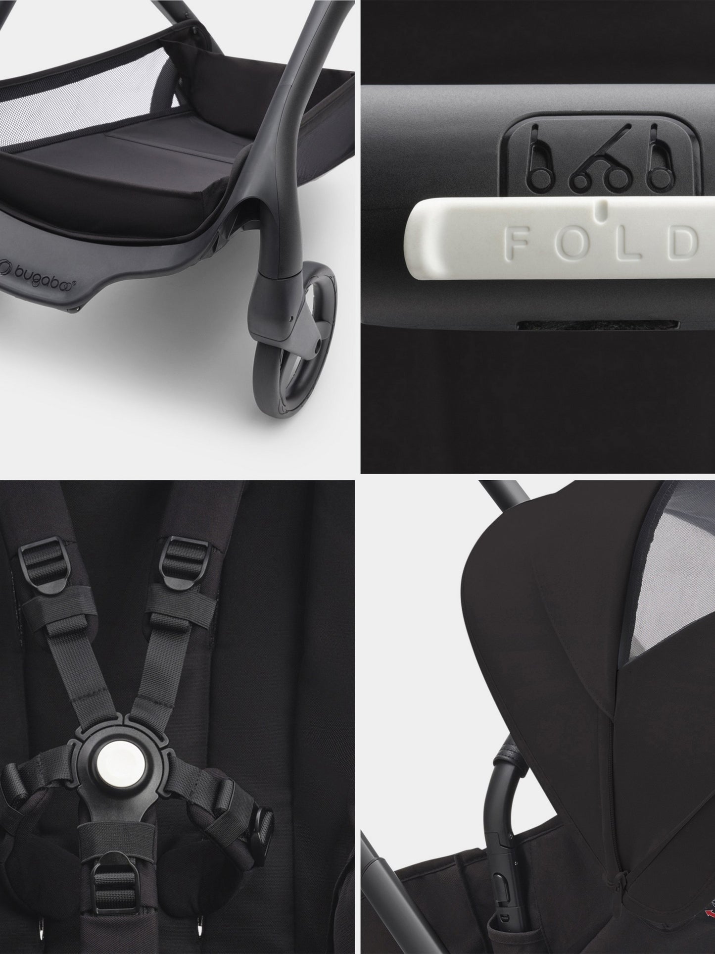 Dragonfly complete stroller Graphite/Midnight black for babykids