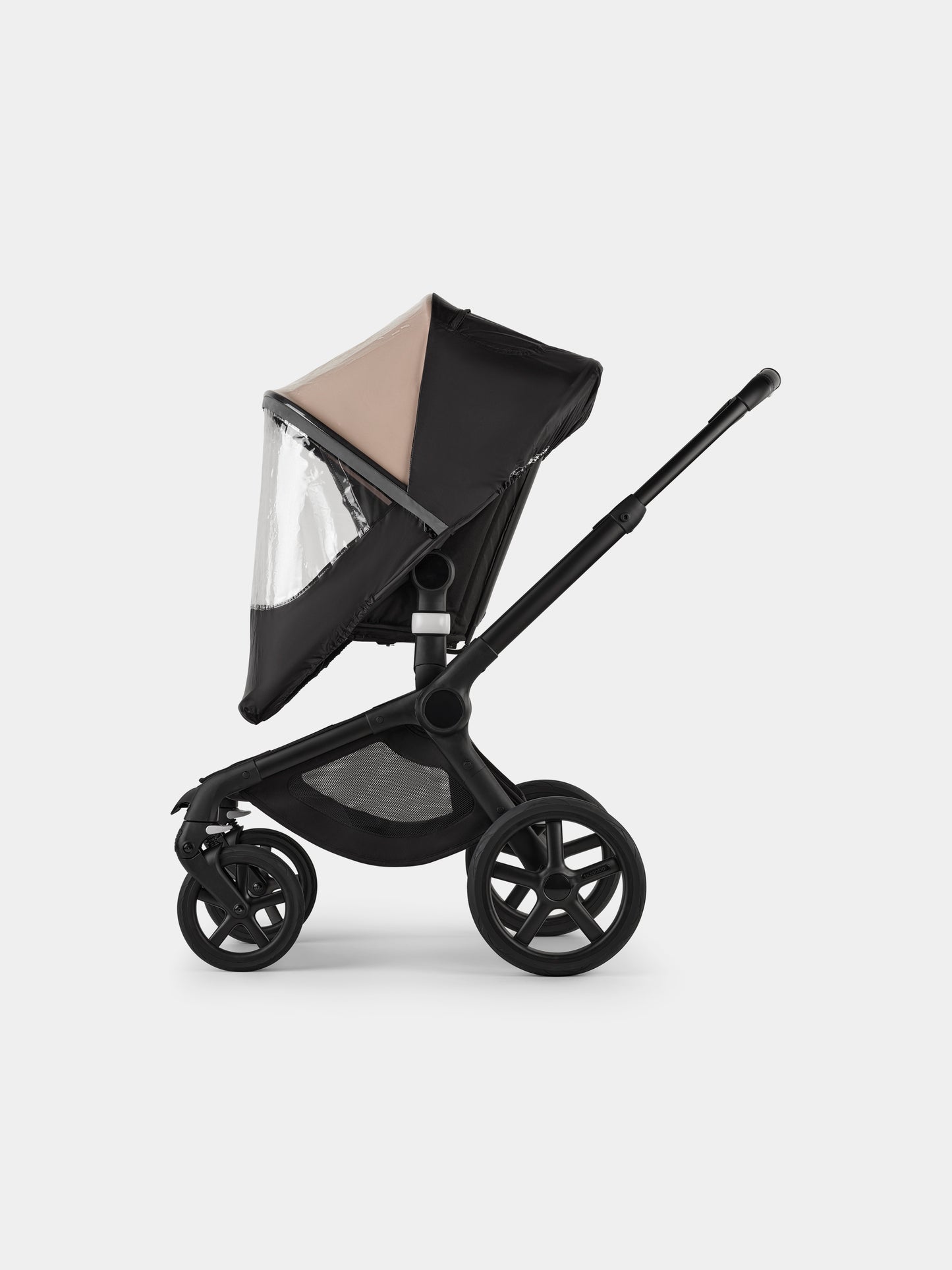 High tech rain cover for stroller