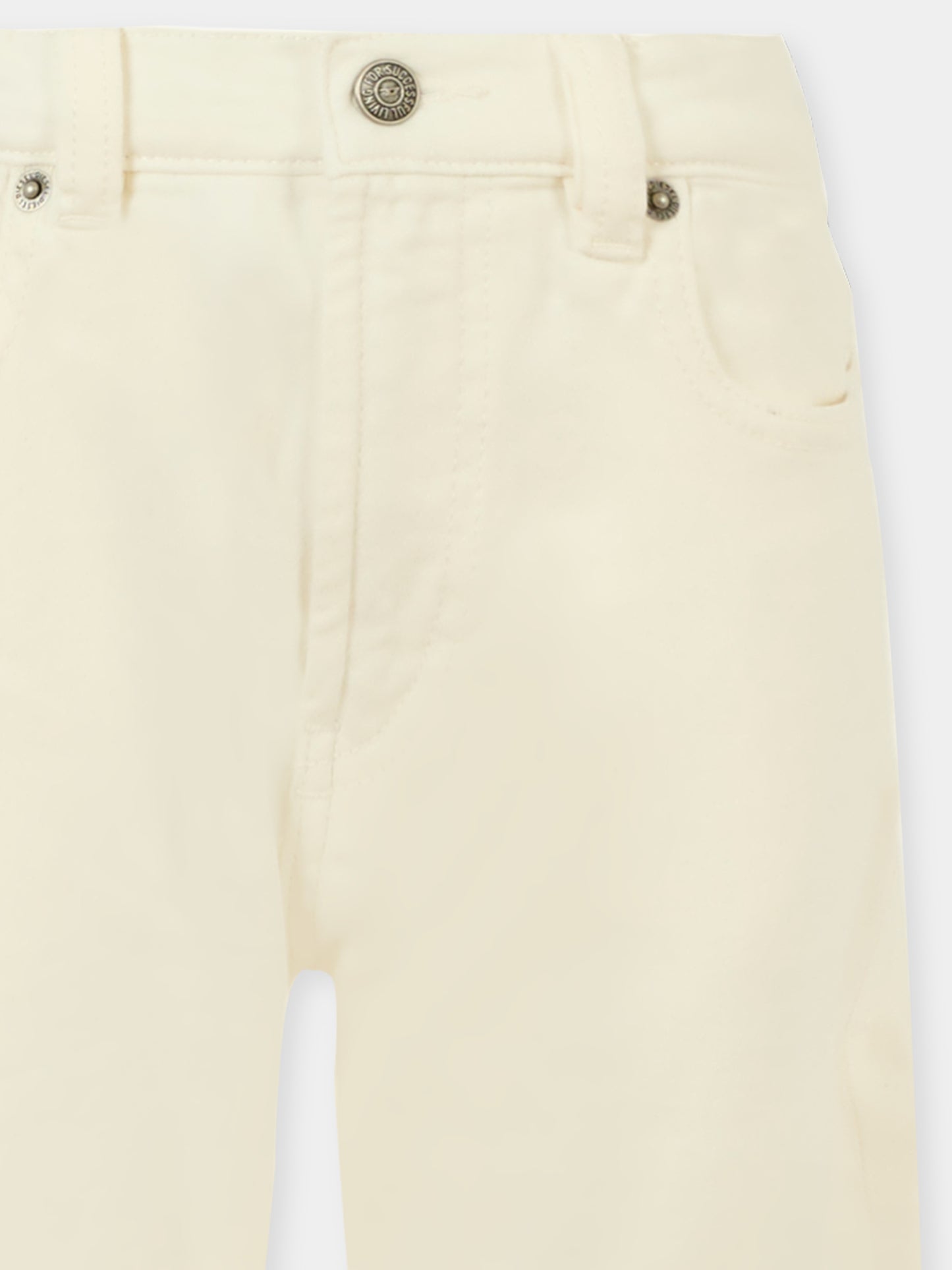 Jeans bianchi per bambino con logo,Diesel,J01934-KXBPV-K141