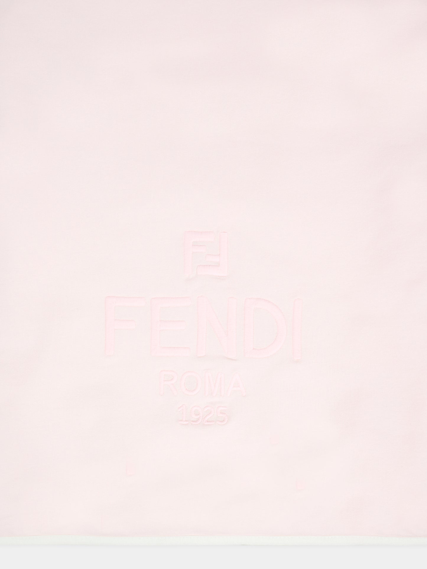 Coperta rosa per neonata con logo,Fendi Kids,BUJ315 8RA F0C11
