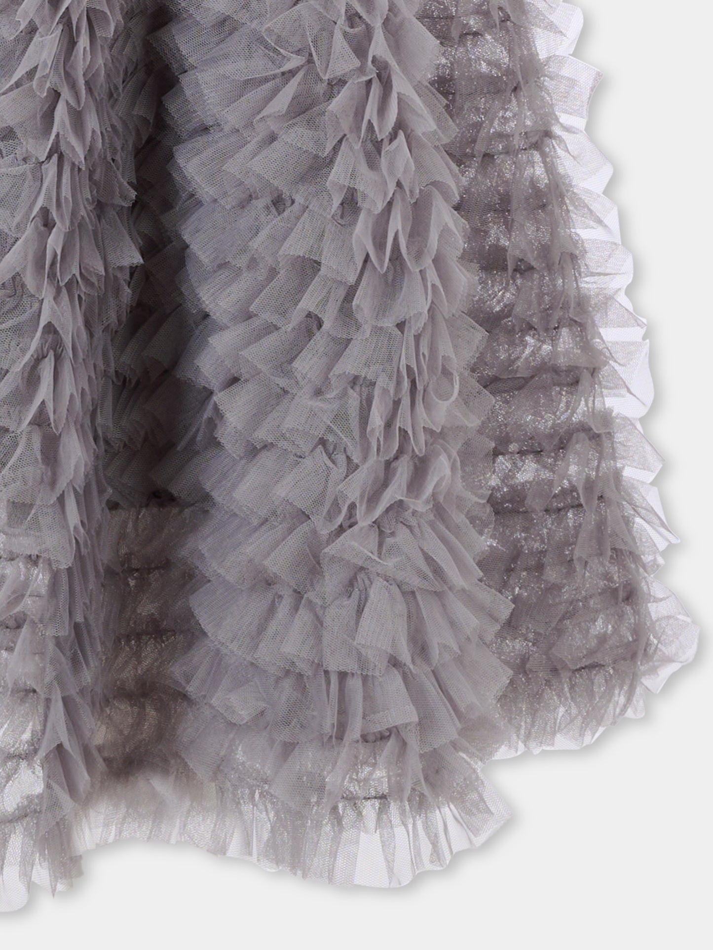 Gonna grigia per bambina,Molo,2W25D140 5505