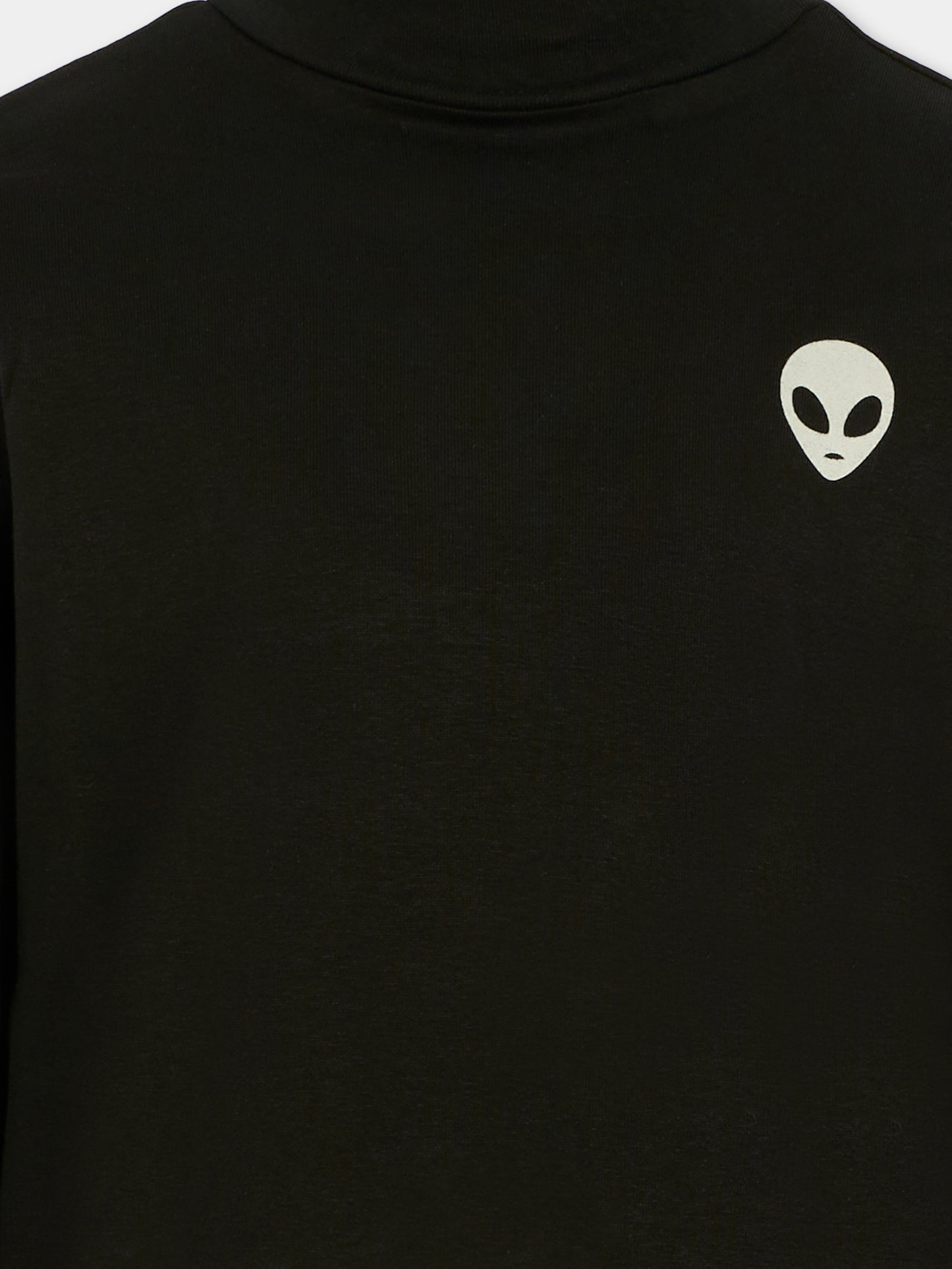 Dolcevita Ronoy nero per bambino con alieno,Molo,1W25A405 0099