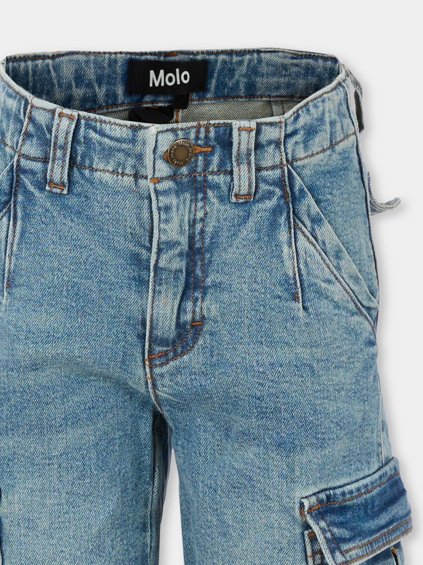 Jeans Addy blu per bambina,Molo,2W25I113 1109