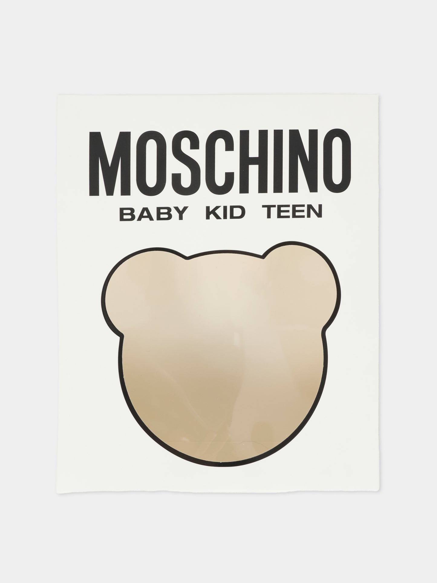 Set tutine avorio per neonati con Teddy Bear,Moschino Kids,MUY08B LCA40 10063