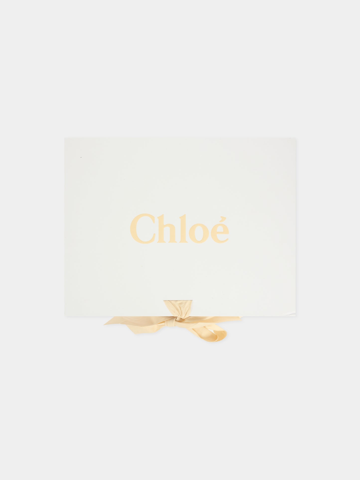 Set tutina rosa per neonata con logo ricamato,Chloé Kids,C20777 45Q