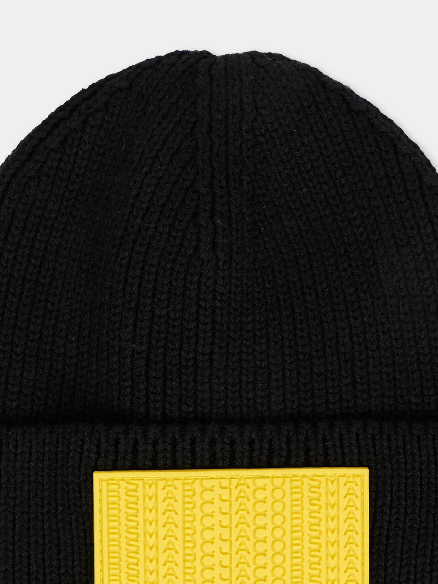 Berretto nero per bambino con patch,Marc Jacobs,W60708 09B