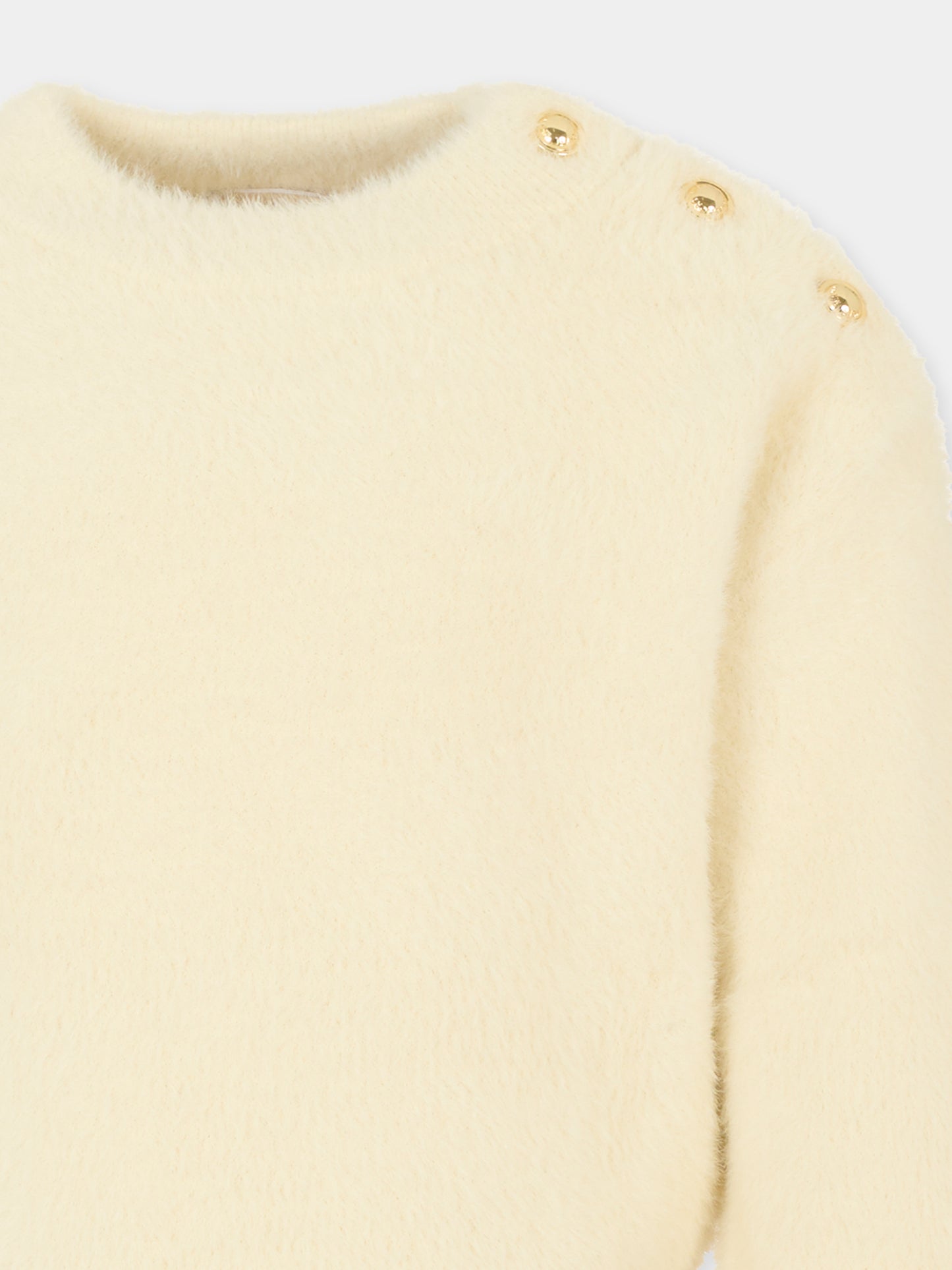 Maglione avorio per bambina,Michael Kors,R30467 190