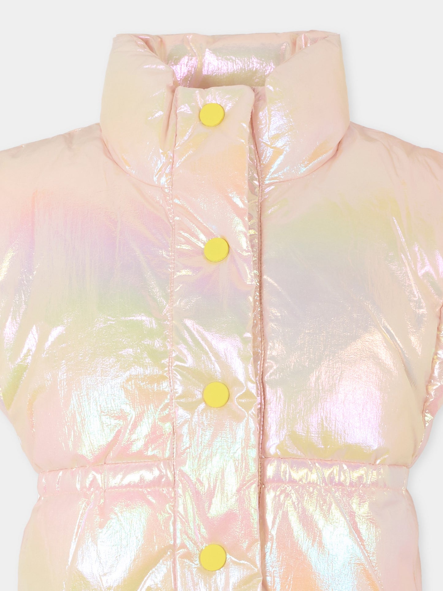 Gilet rosa per bambina,Billieblush,U21361 408