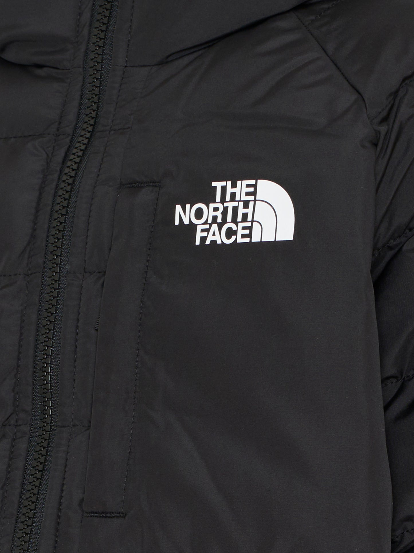 Piumino reversibile nero per bambino con logo,The North Face Kids,NF0A88TWWOO1