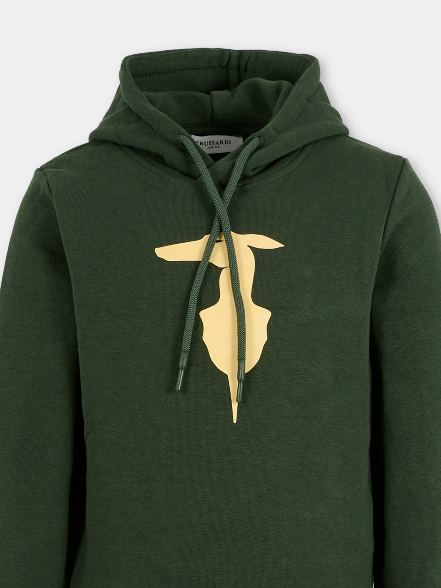 Completo verde per bambino con cane,Trussardi Junior,TBA25007CF PINENEEDLE