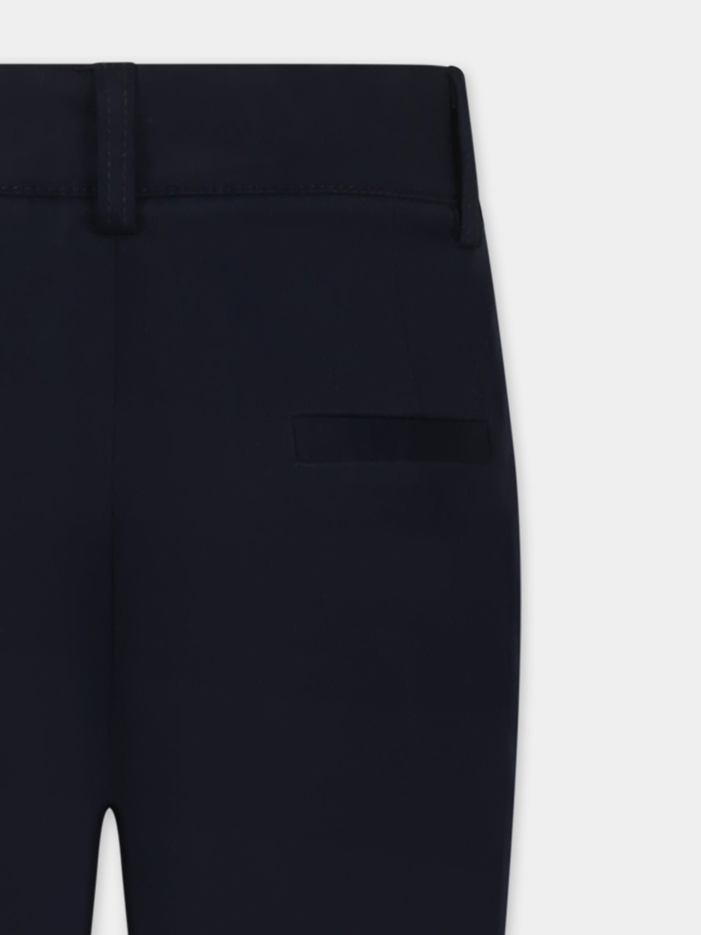 Pantaloni blu per bambino,Trussardi Junior,TBP25022PA BLUE NAVY