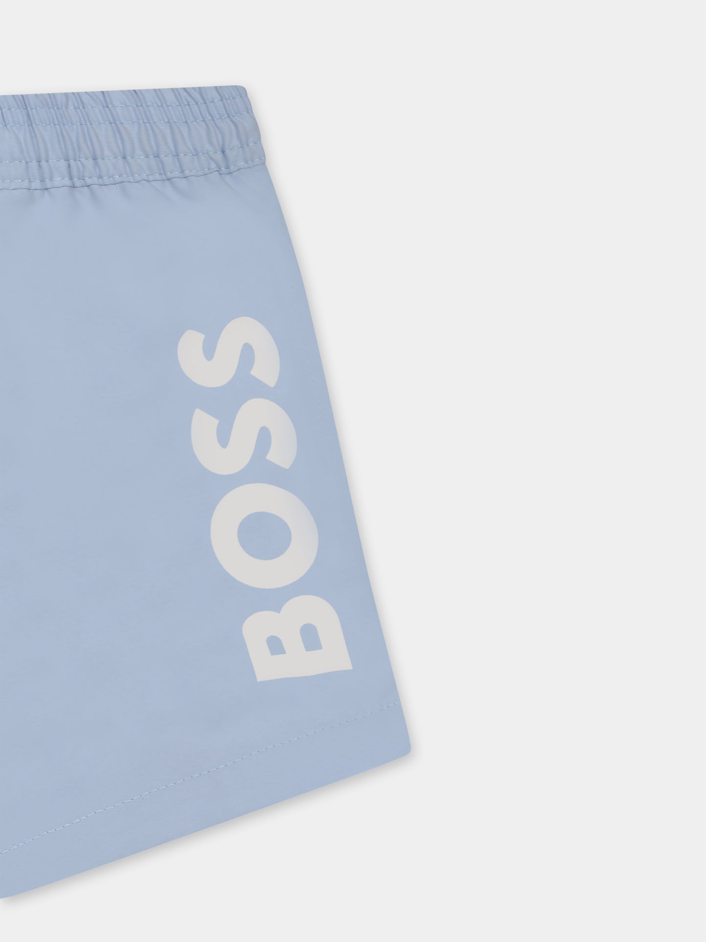 Boxer mare celeste per neonato con logo,Boss,J50569 783