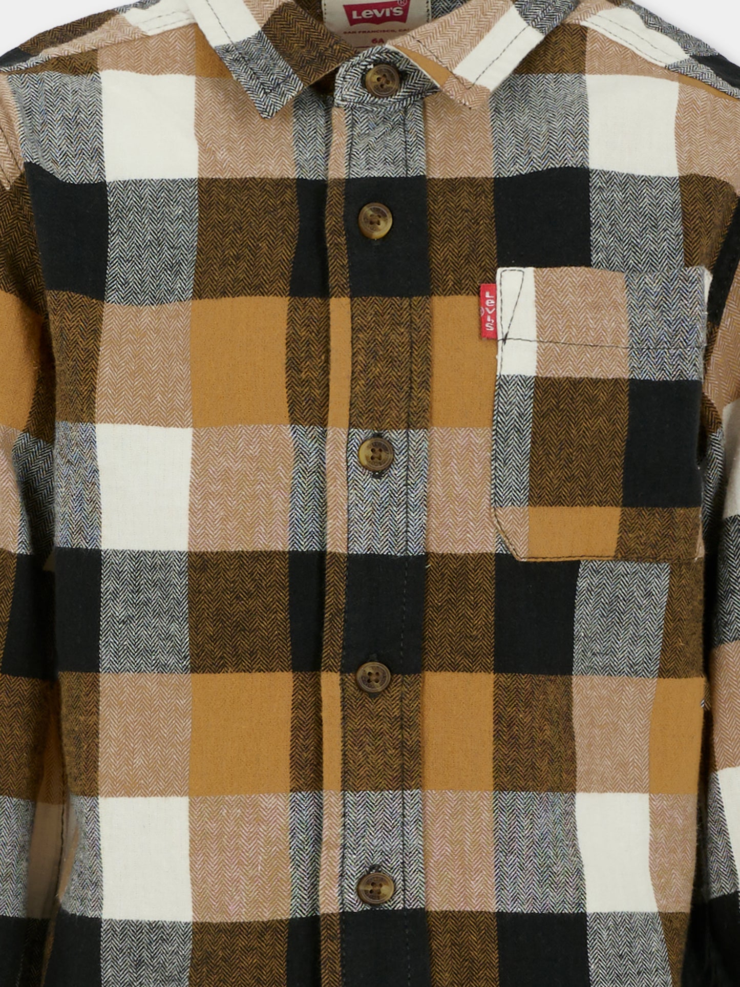 Camicia nera per bambino,Levi's Kids,EN817 G52