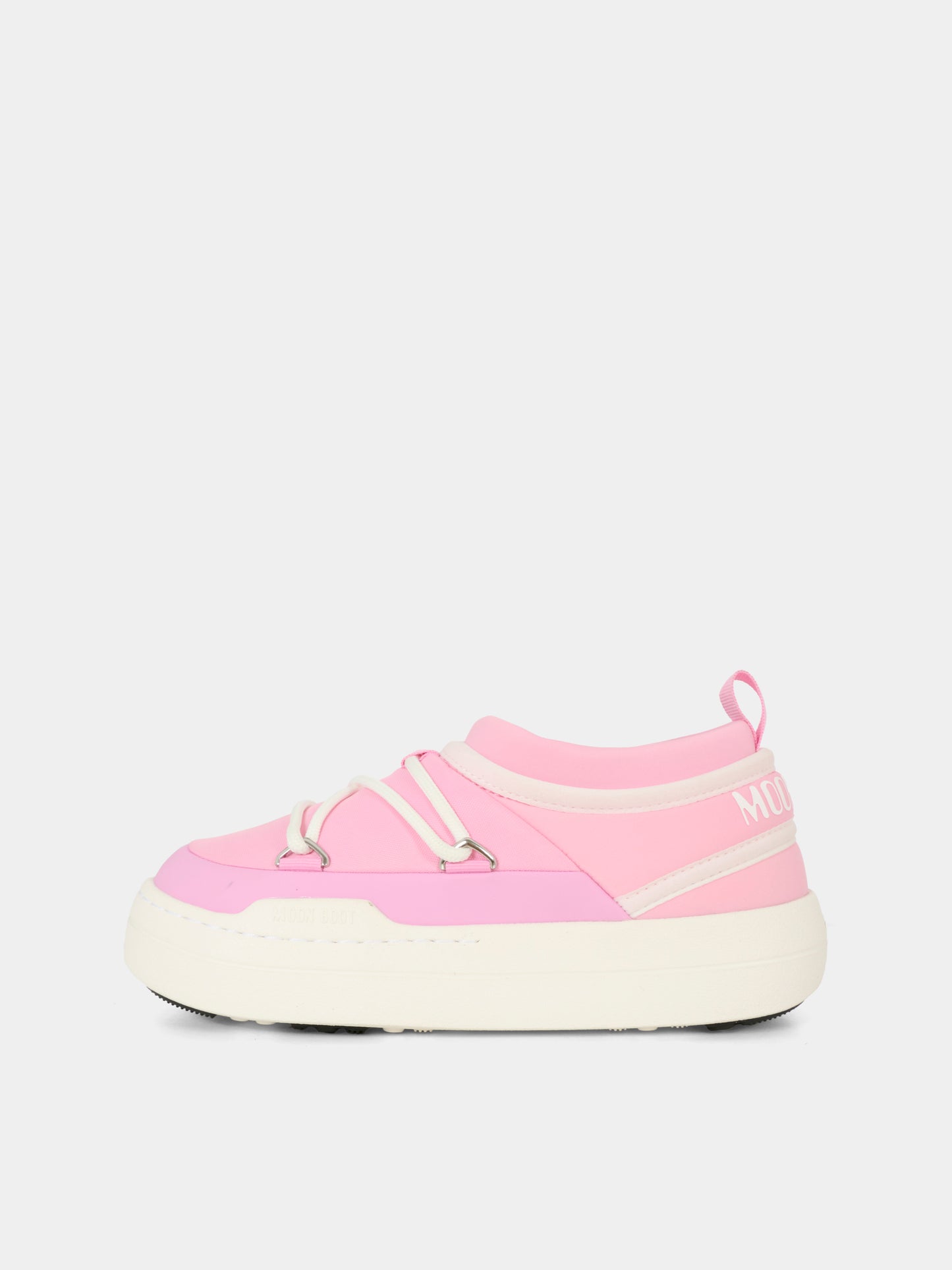 Moon Boot rosa MB Park Icon per bambina con logo,Moon Boot,80D2470070 J001