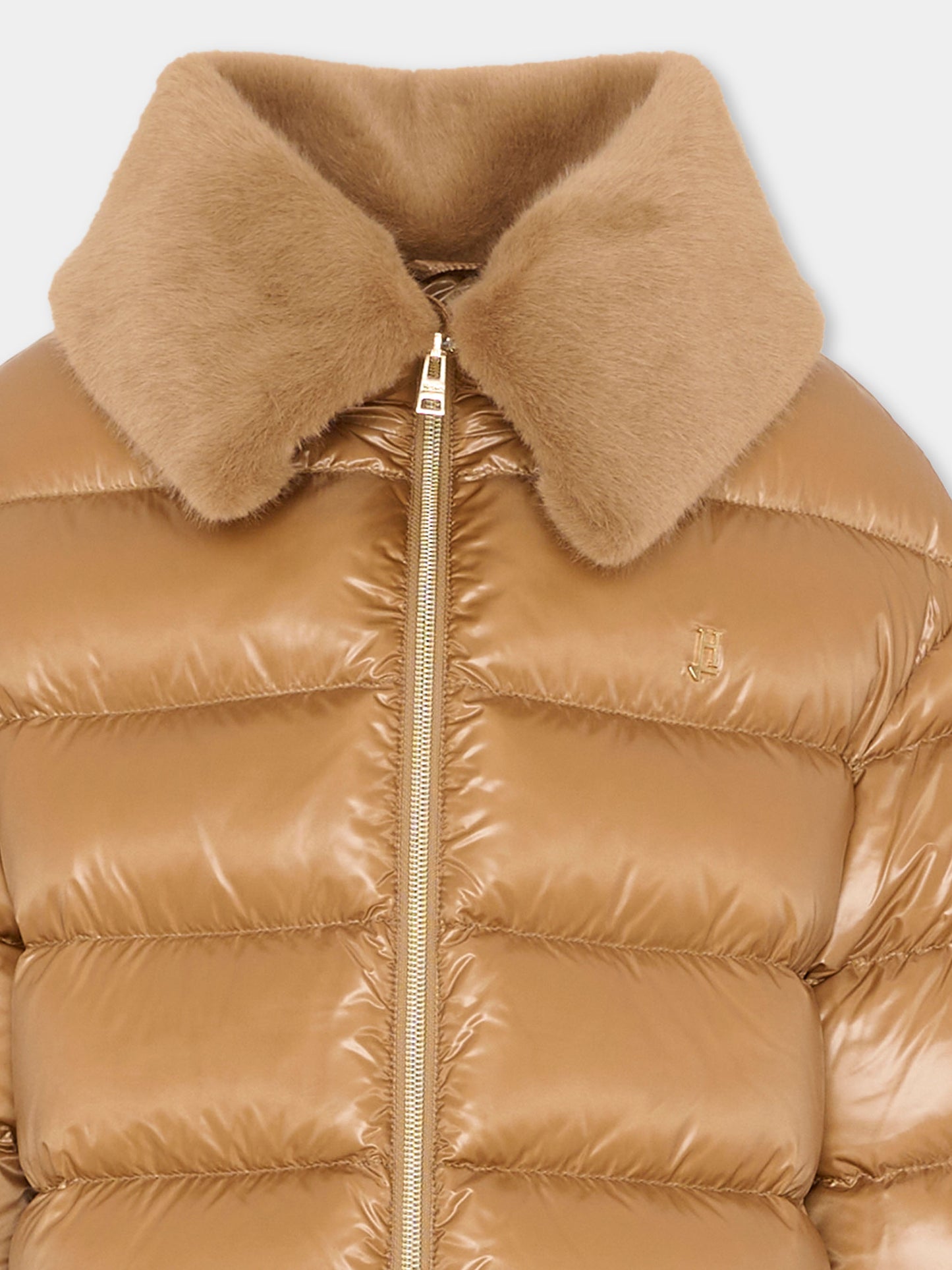 Piumino cammello per bambina,Herno Kids,PI000183G 12017Z 2157