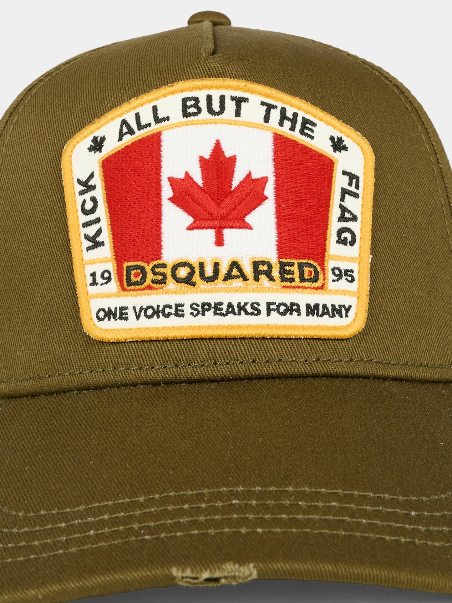 Cappello verde per bambino con logo,Dsquared2,DQ3117-D00YT-DQ518