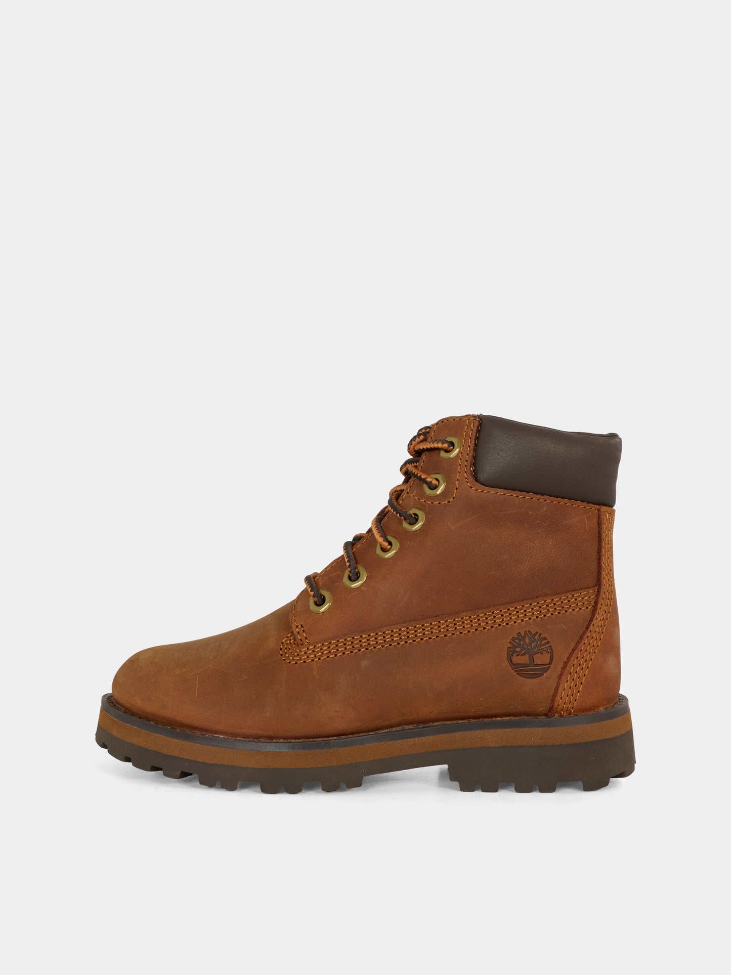 Anfibi marroni Courma per bambini con logo,Timberland,TB0A279Q3581