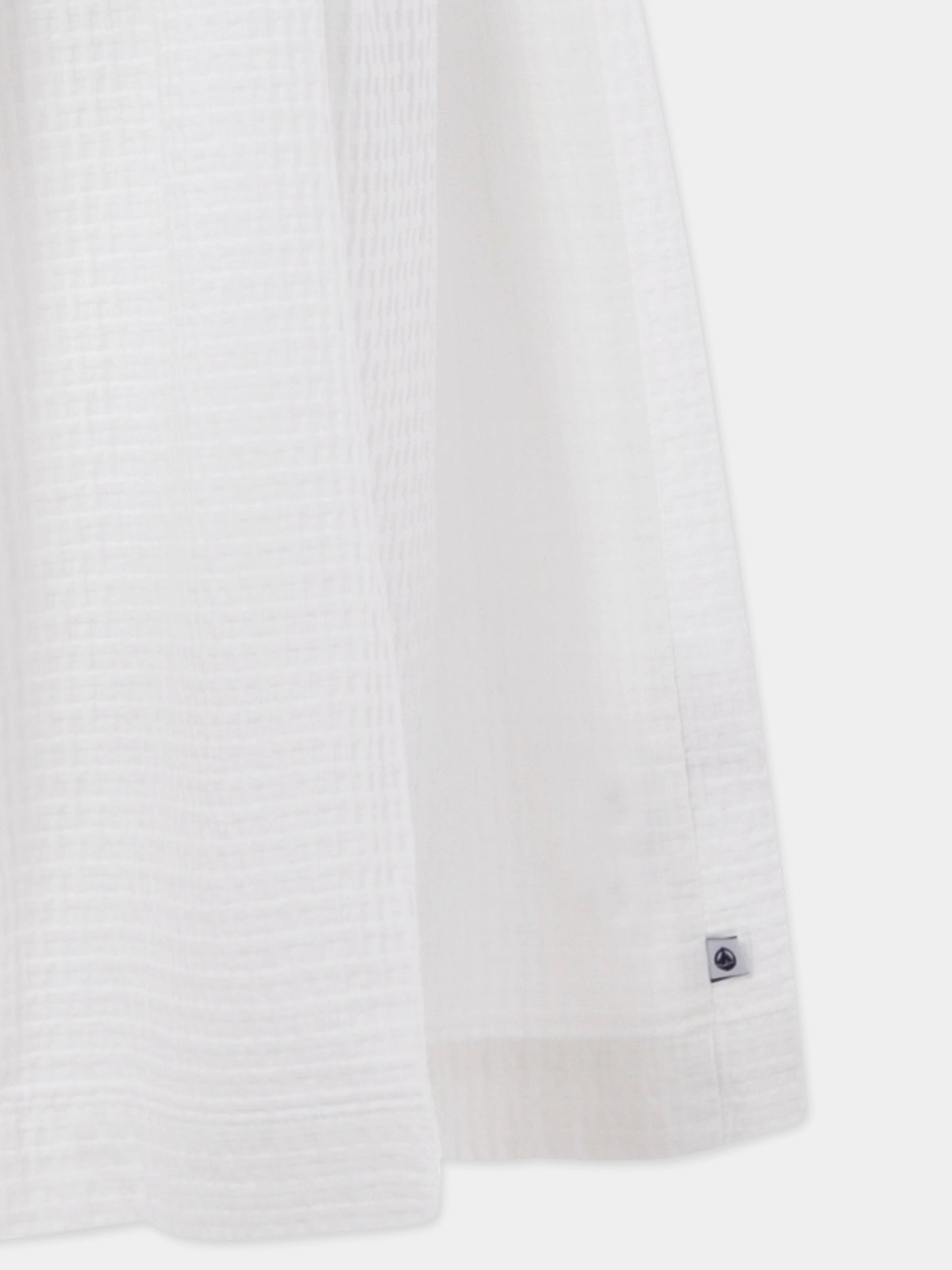 Vestito bianco per bambina,Petit Bateau,A0BFI 01