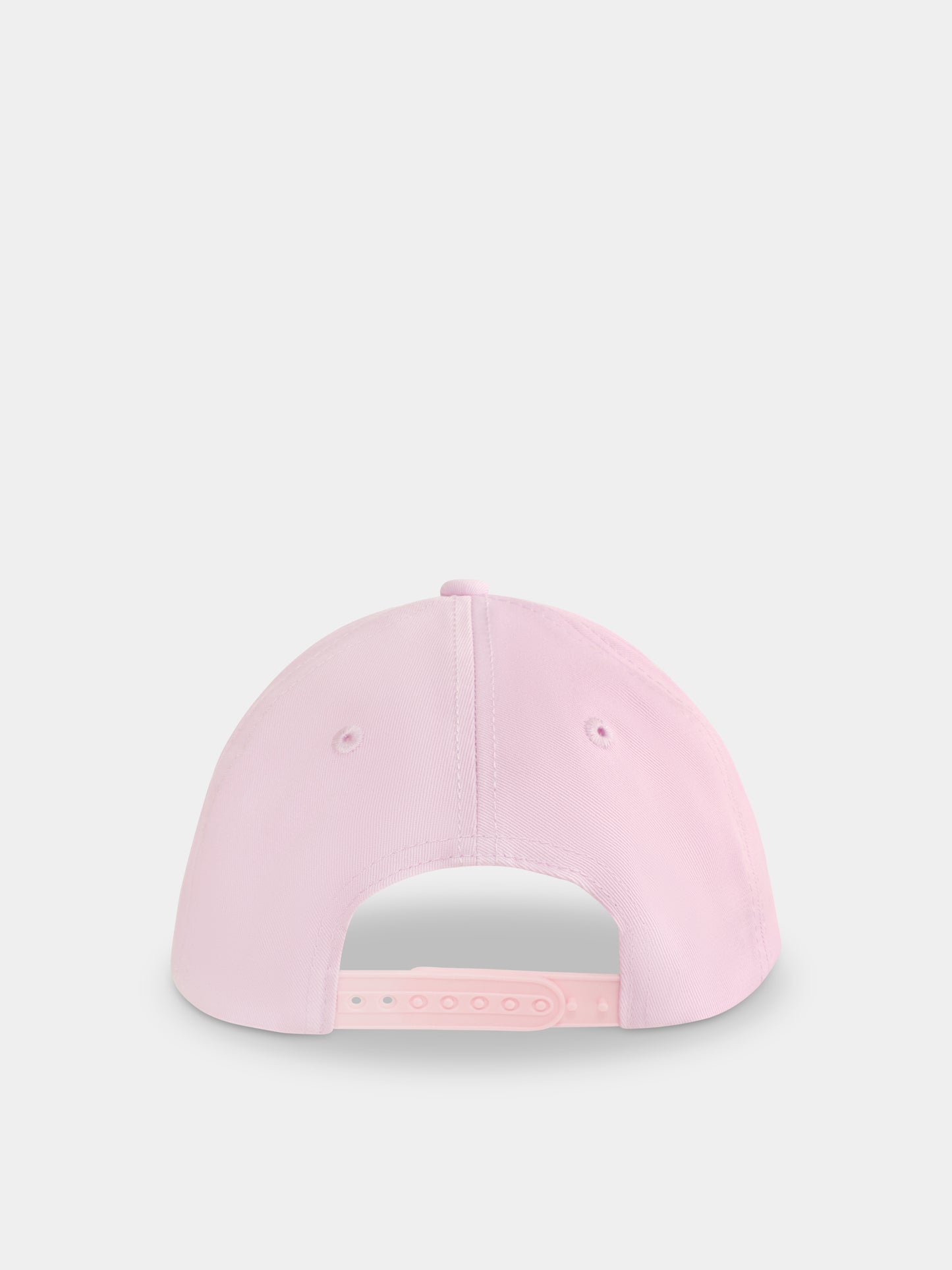 Pink hat for girl with logo