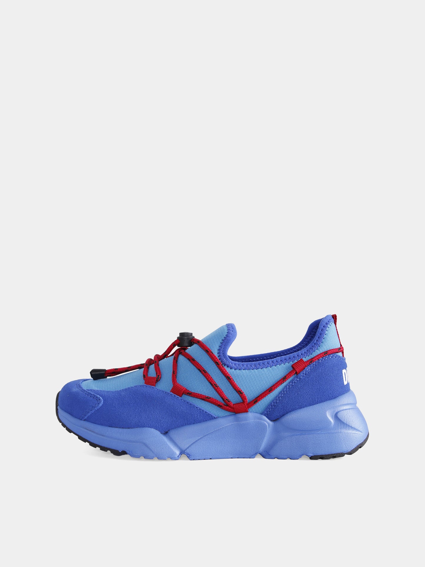 Sneakers azzurre per bambini con logo,Diesel,BC0559 P6305 HA097