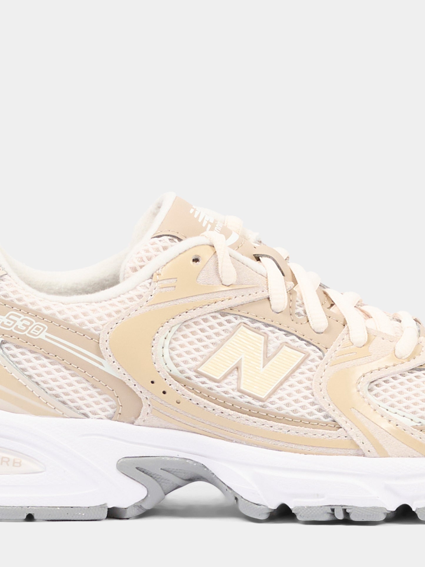 Sneaker beige 530 per bambini,New Balance,G5303QO