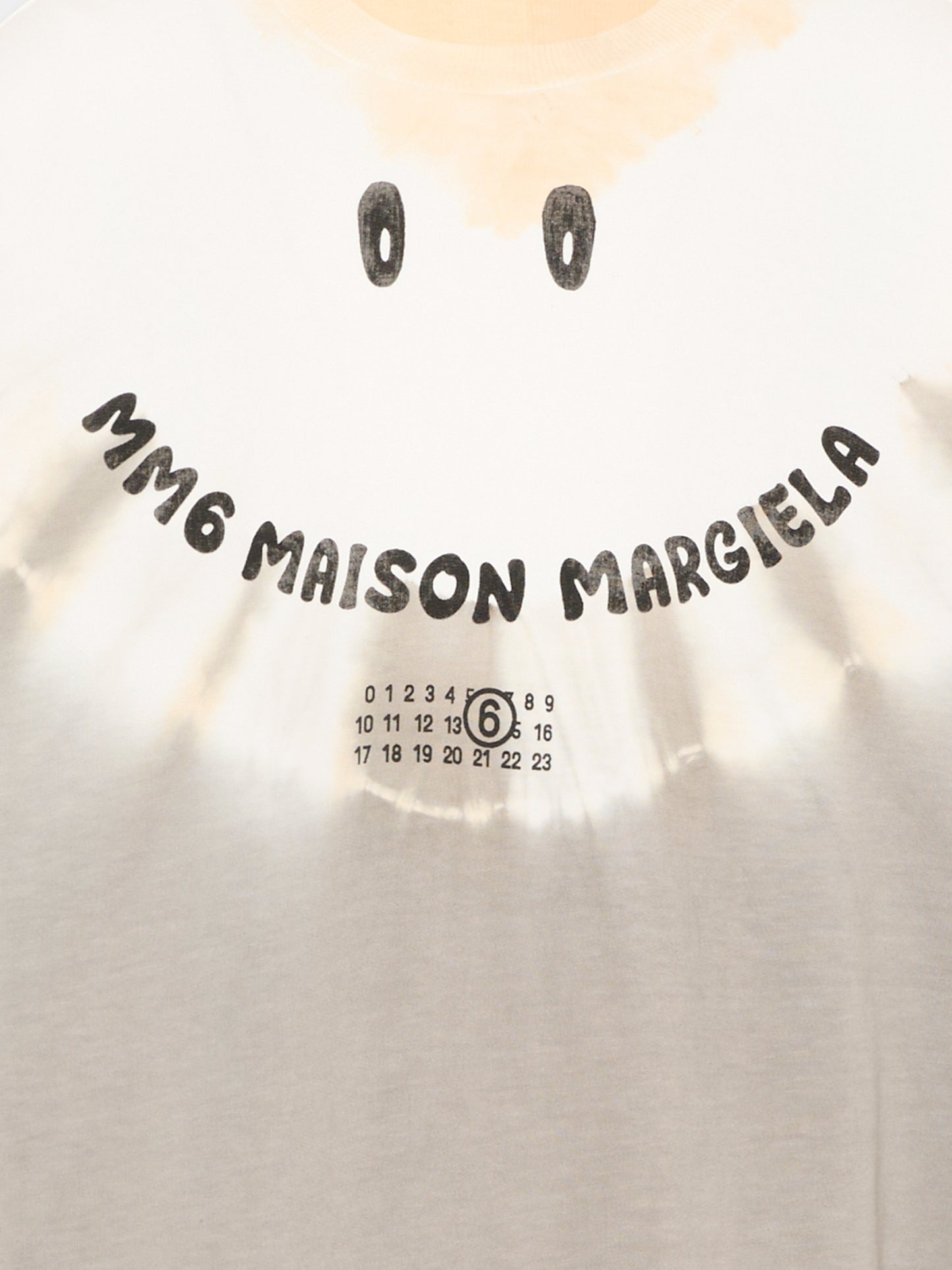 Felpa multicolor per bambini tie-dye,Mm6 Maison Margiela,M61007 MM07J M6C46