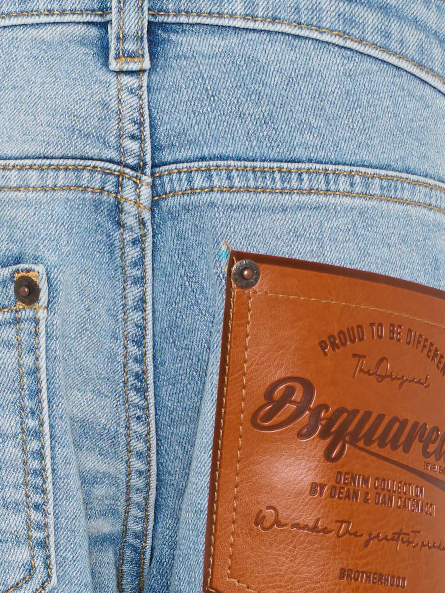 Jeans denim per bambino con logo,Dsquared2,DQ3281 D0AF3 DQ01