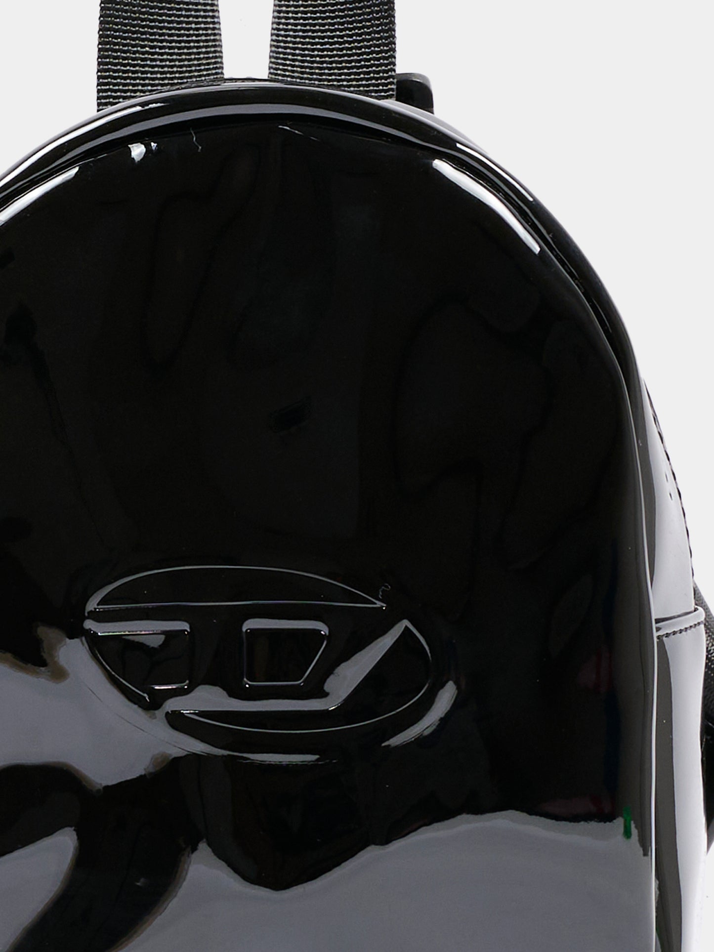 Zaino nero per bambina con logo,Diesel,J02751 KXBQ6 K900