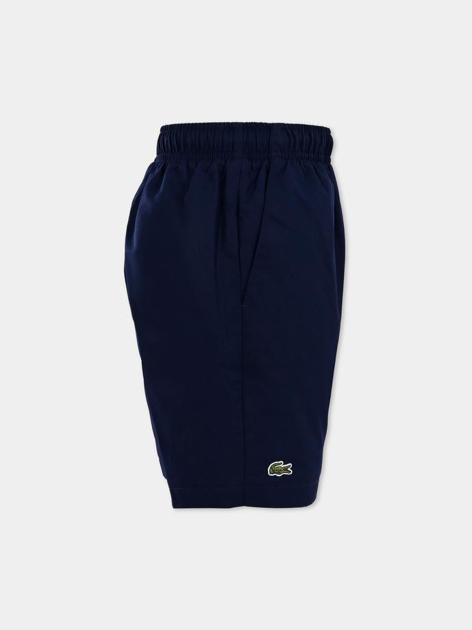 Blue shorts for boy with crocodile
