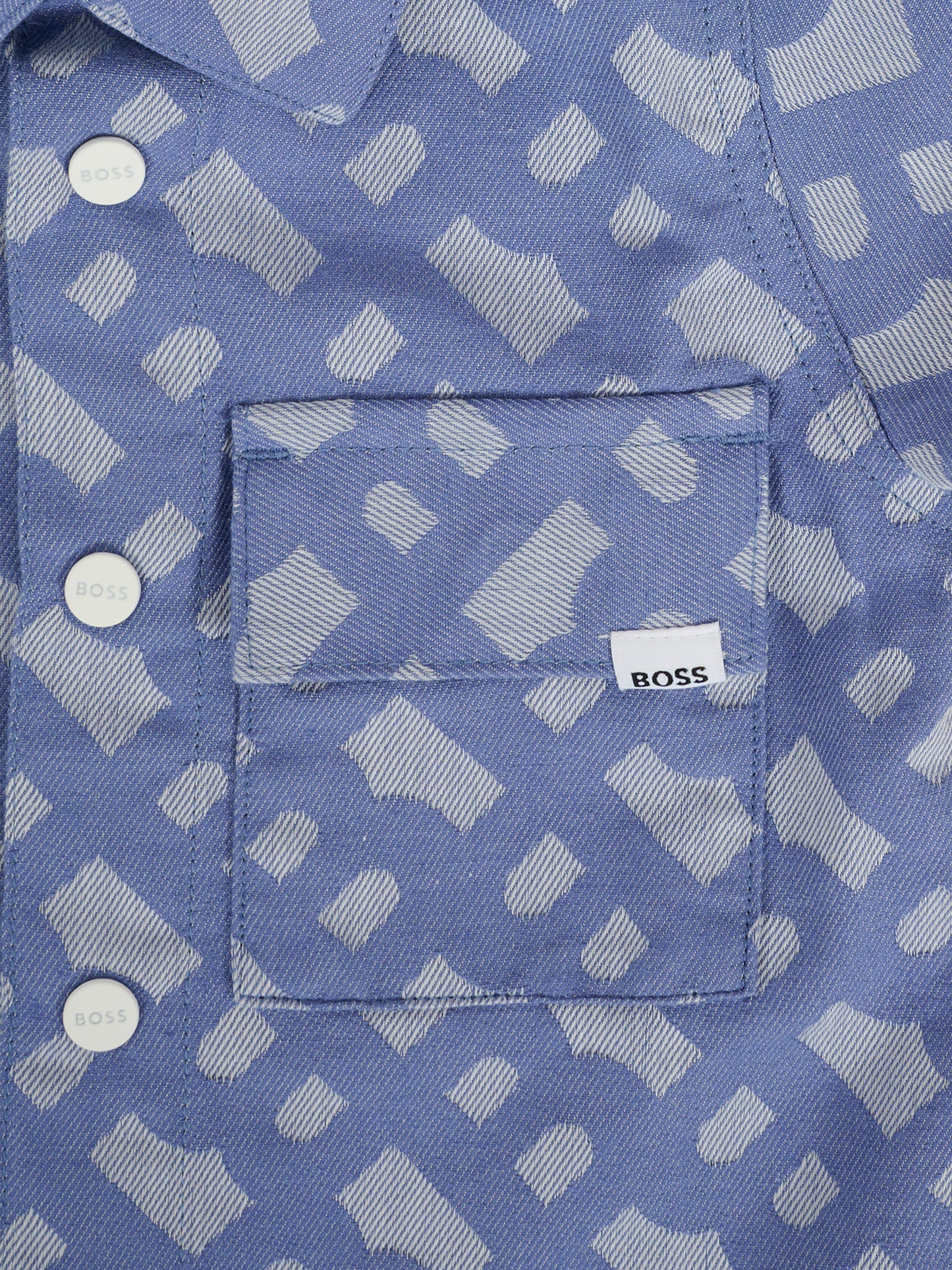 Set multicolor per neonato con logo all over,Boss,J52217 81H