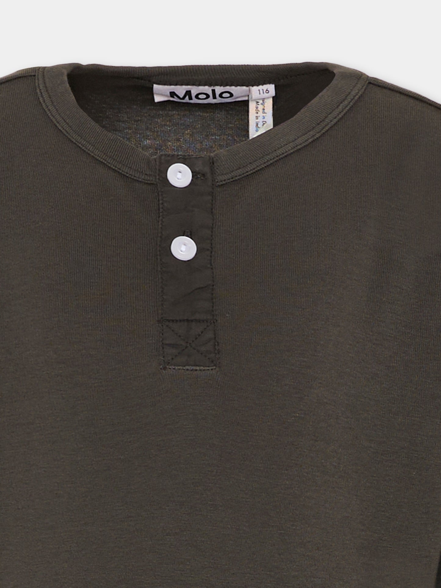 T-shirt Riff nera per bambino,Molo,1S26A407 5619