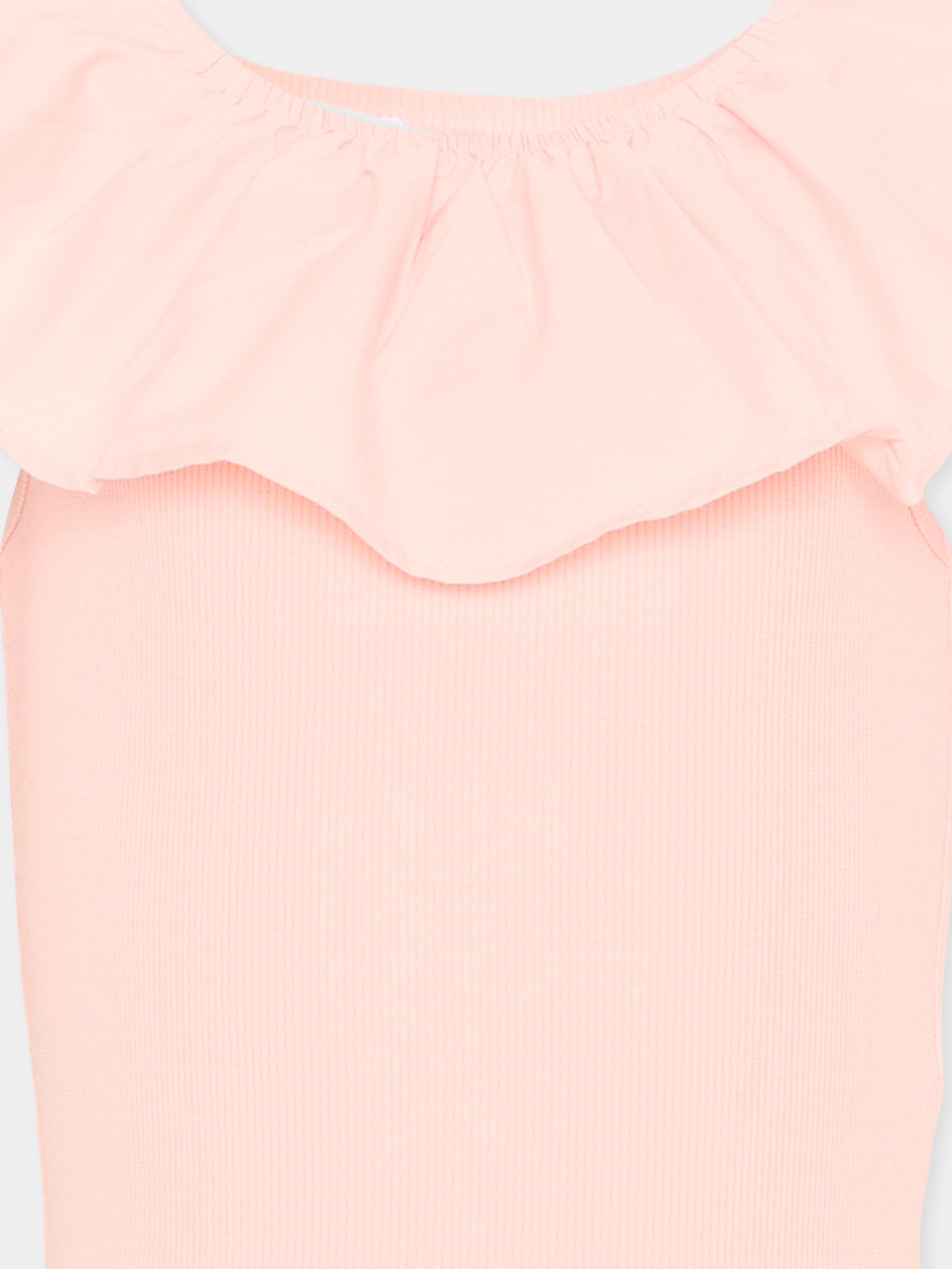 Top rosa Reca per bambina con volant,Molo,2S26A204 5650