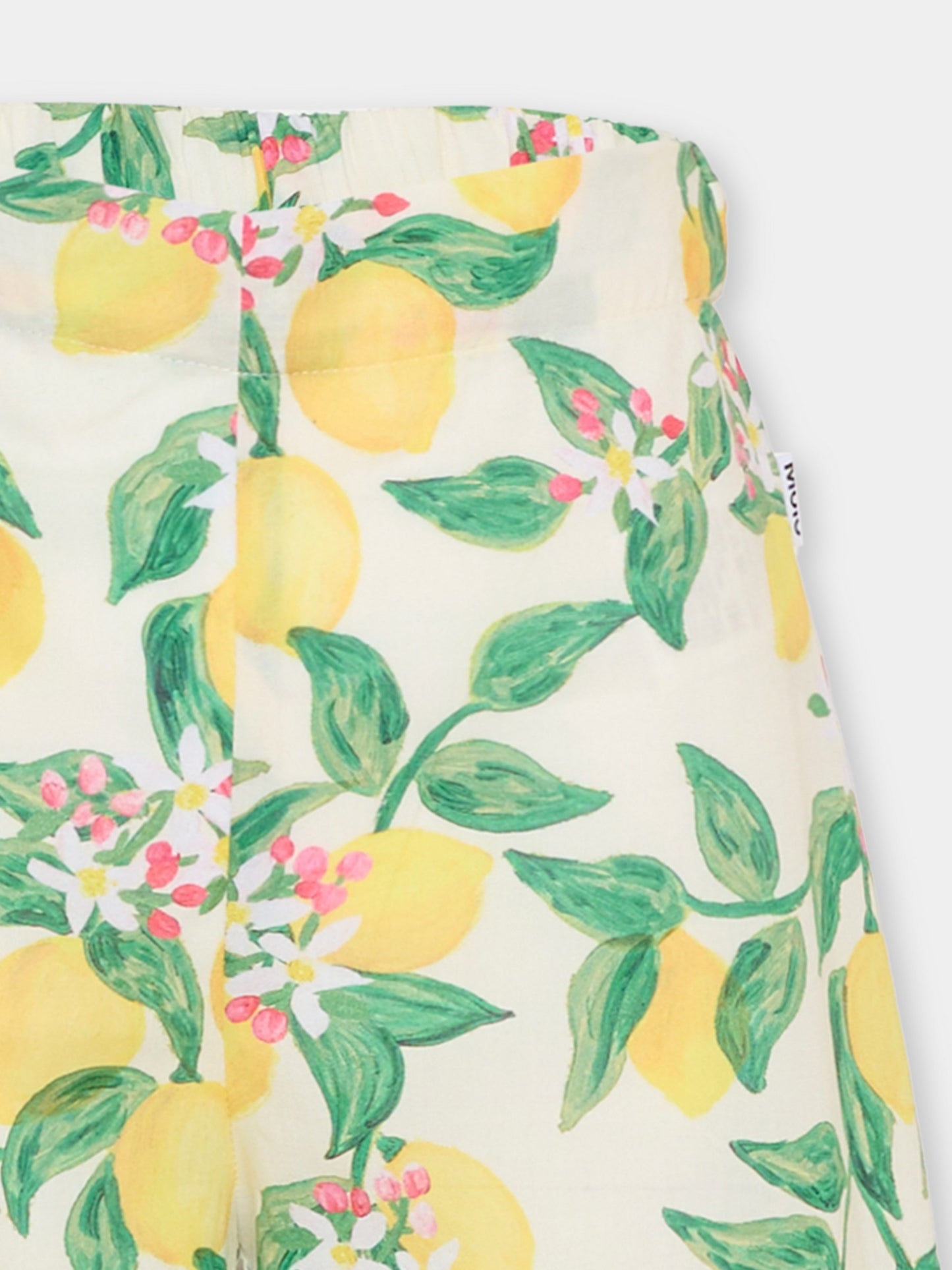 Copricostume Aretha multicolor per bambina con limoni,Molo,2S26I104 9505