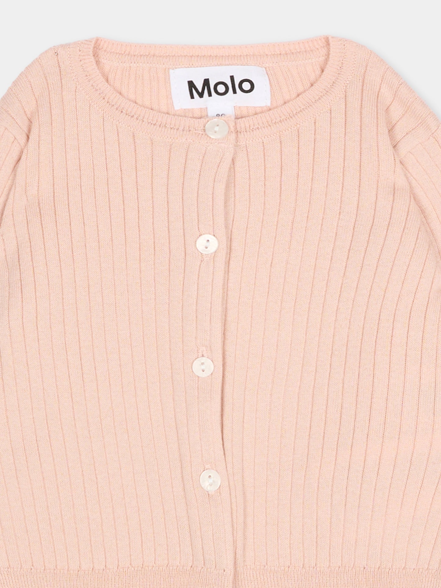 Cardigan Gabby rosa per neonata,Molo,4S26K304 8058