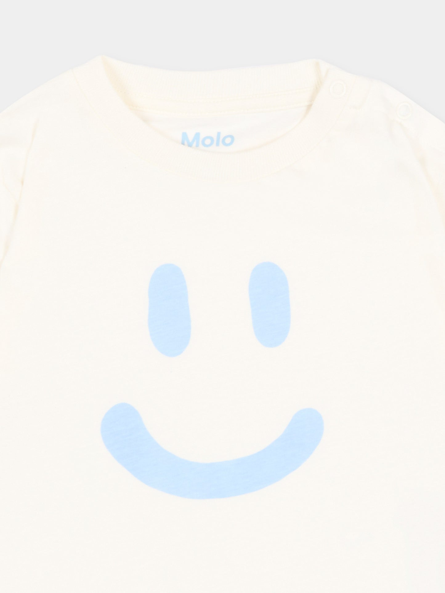T-shirt avorio Enzo per neonati con smile,Molo,6S26A210 5632