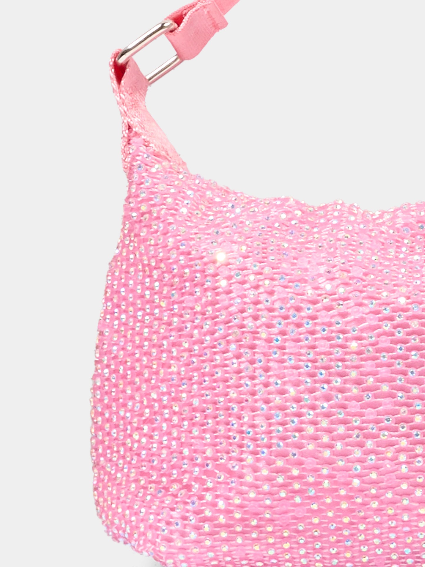 Borsa Dolly rosa per bambina con strass,Molo,7S26V105 8058