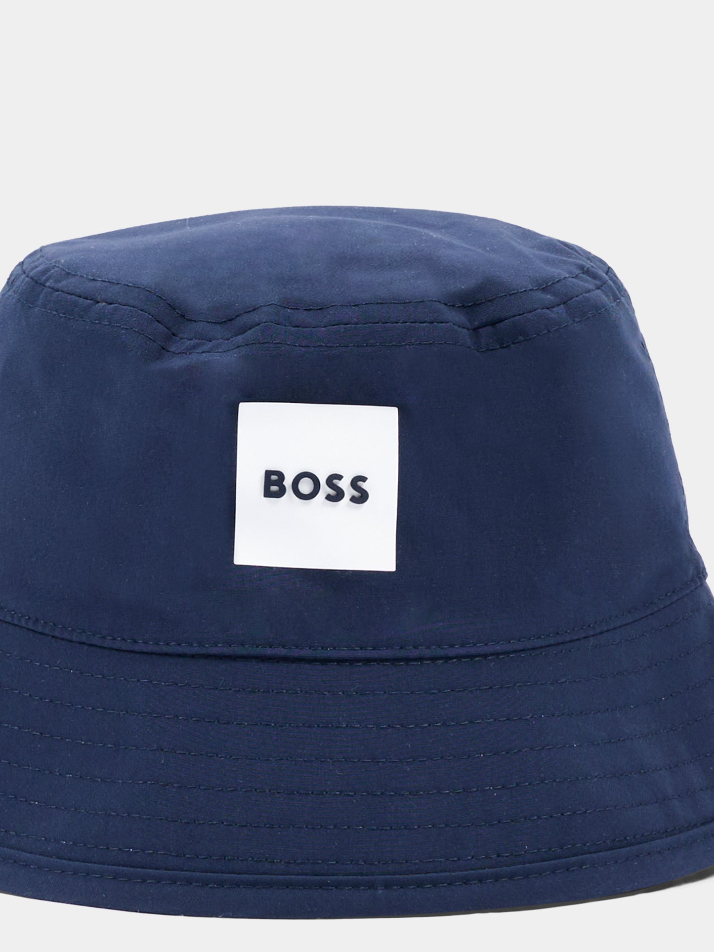 Cloche blu per neonato con logo,Boss,J53140 849