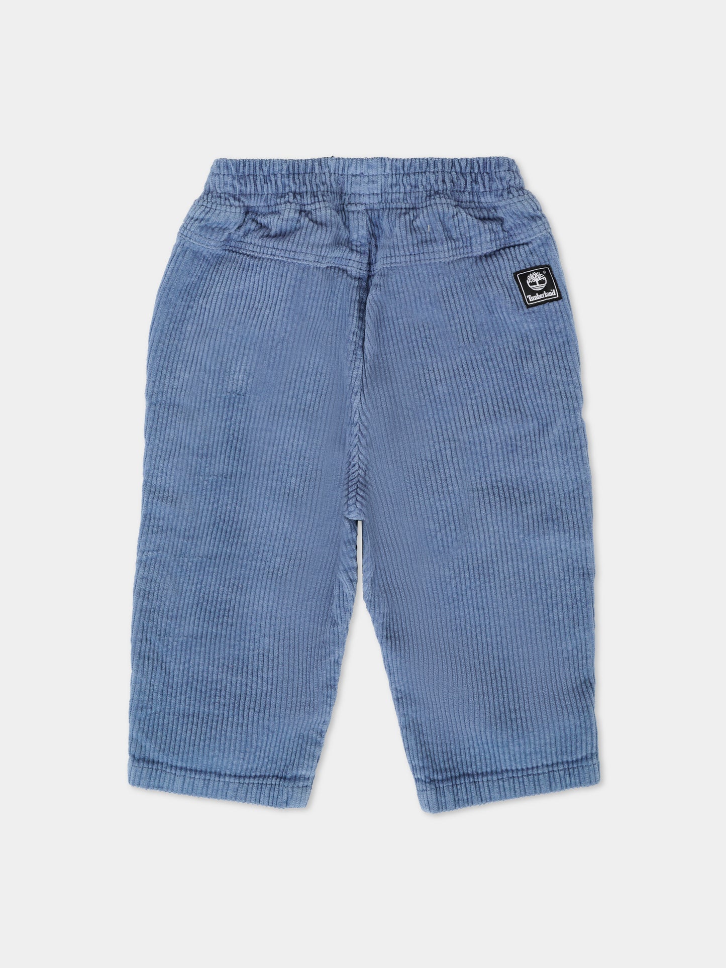 Pantaloni blu per neonato con patch,Timberland,T60238 80E