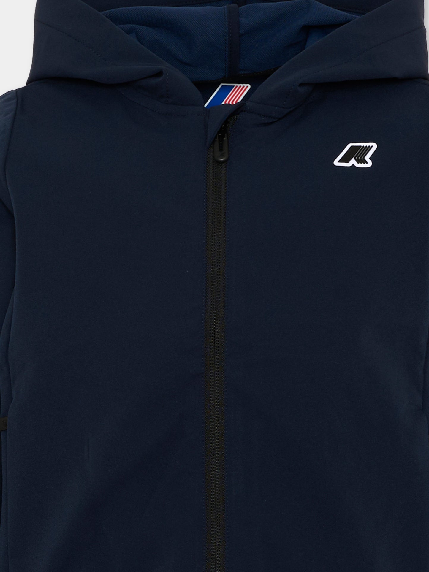 Giacche a vento blu per bambini,K-way,K4133FW K89