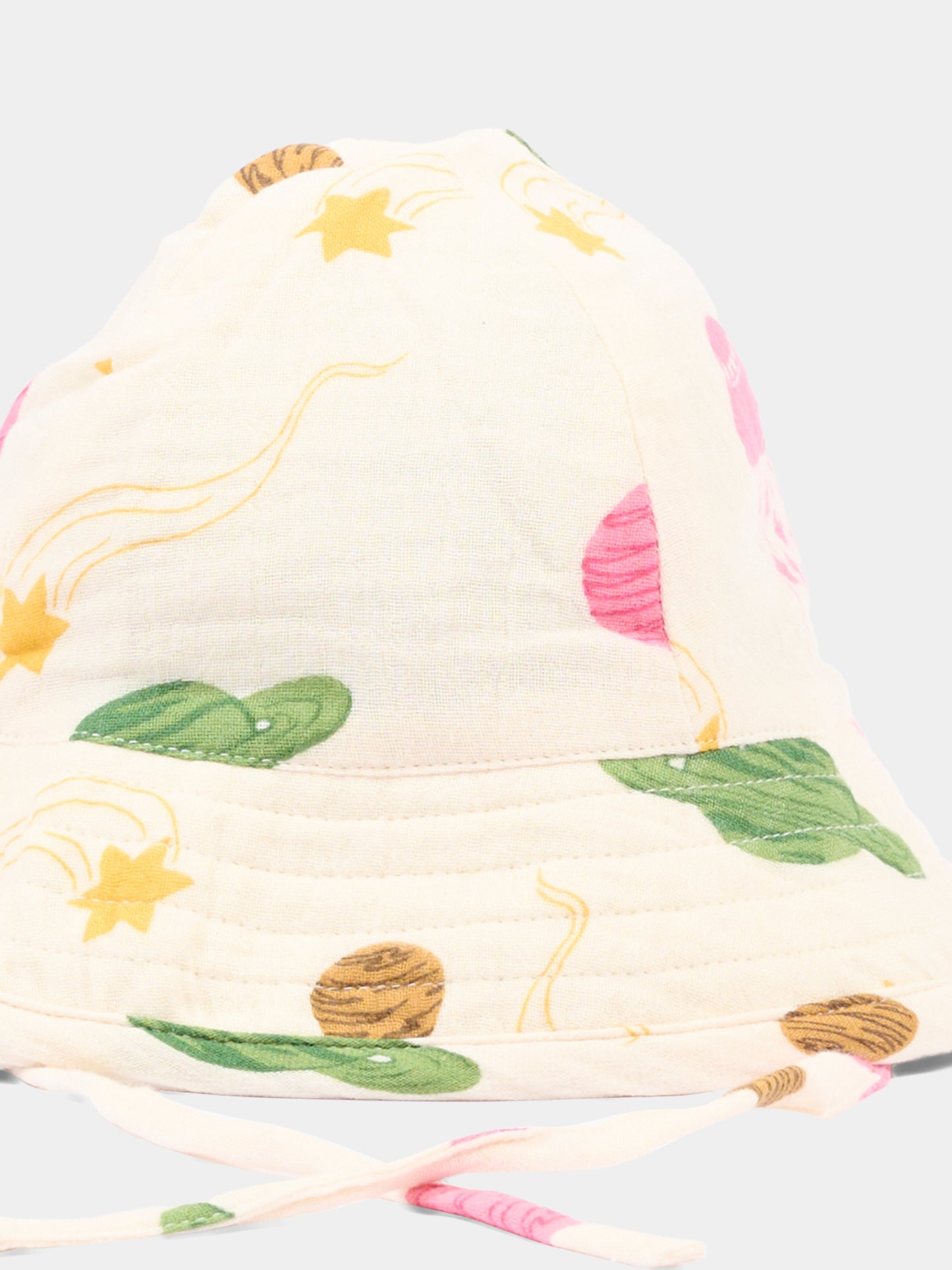 Cloche avorio per bambina con pianeti,Mini Rodini,2626511111