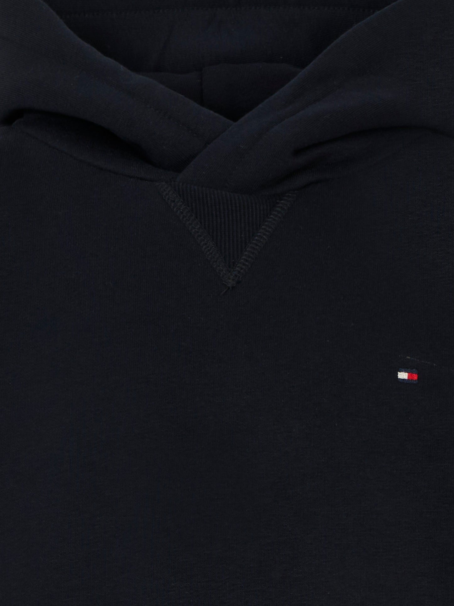 Felpa blu per bambino con bandierina,Tommy Hilfiger Junior,KS0KS00562 DW5