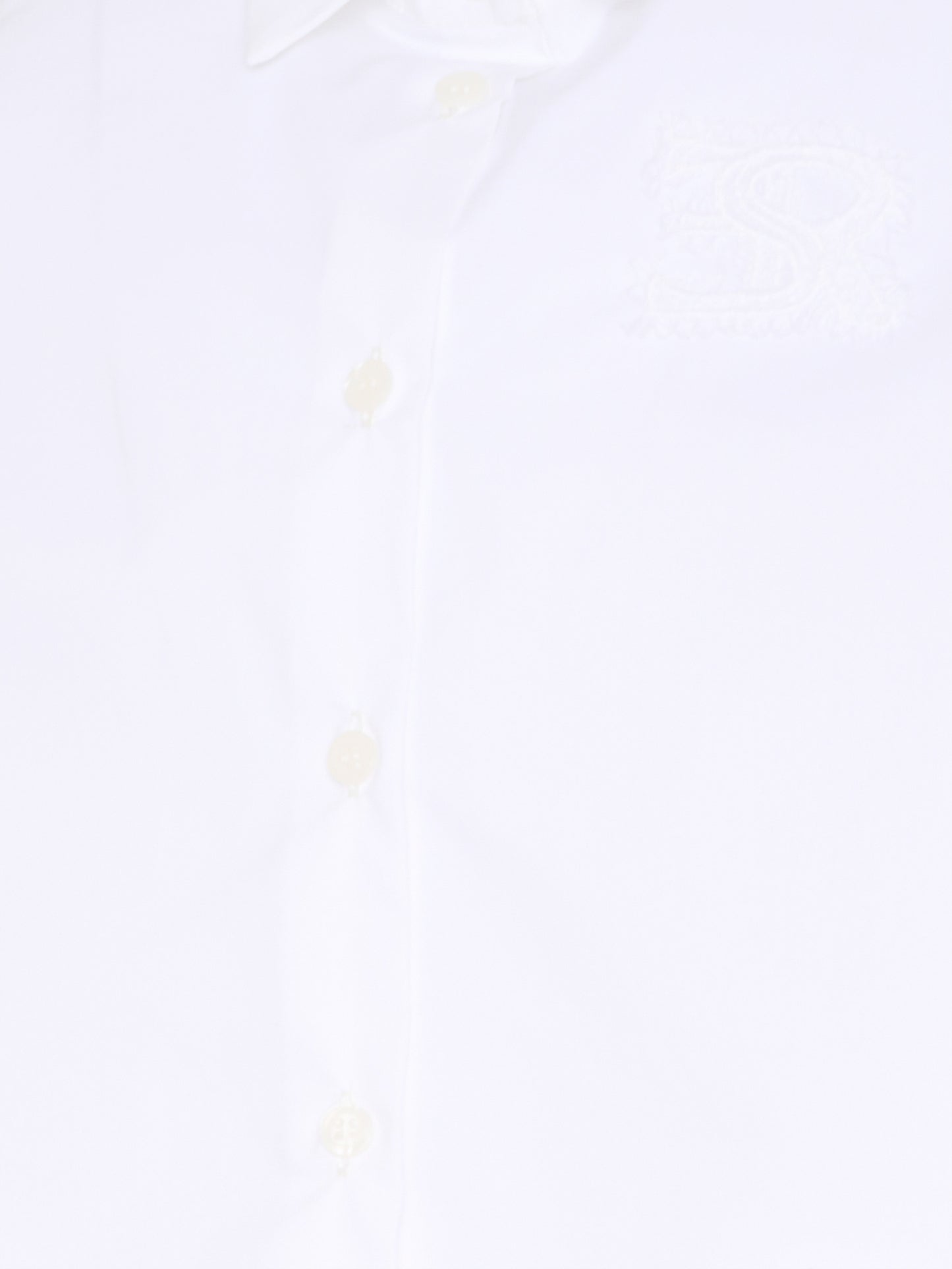 Camicia bianca per bambina con pizzo,Ermanno Scervino Junior,Z1G309 - 7116 - 0099