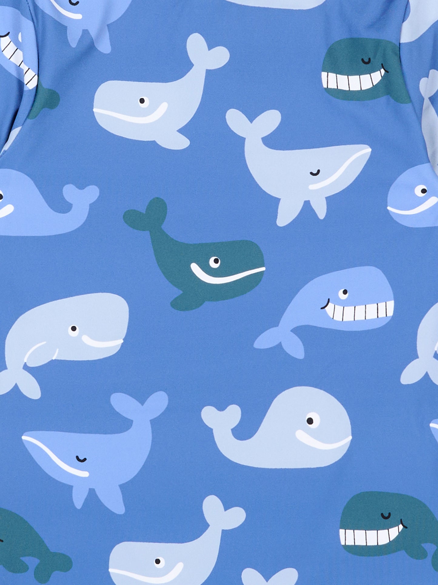 Tutina blu anti UV per neonato con balene,Stella Mccartney Kids,TYC532-Z3582 656MC