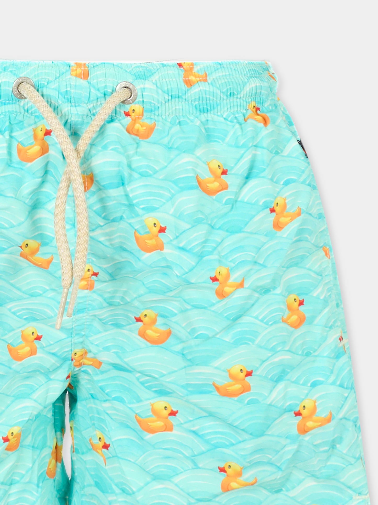 Boxer mare celeste per bambino con papere,Mc2 Saint Barth,JEA0004 03861H