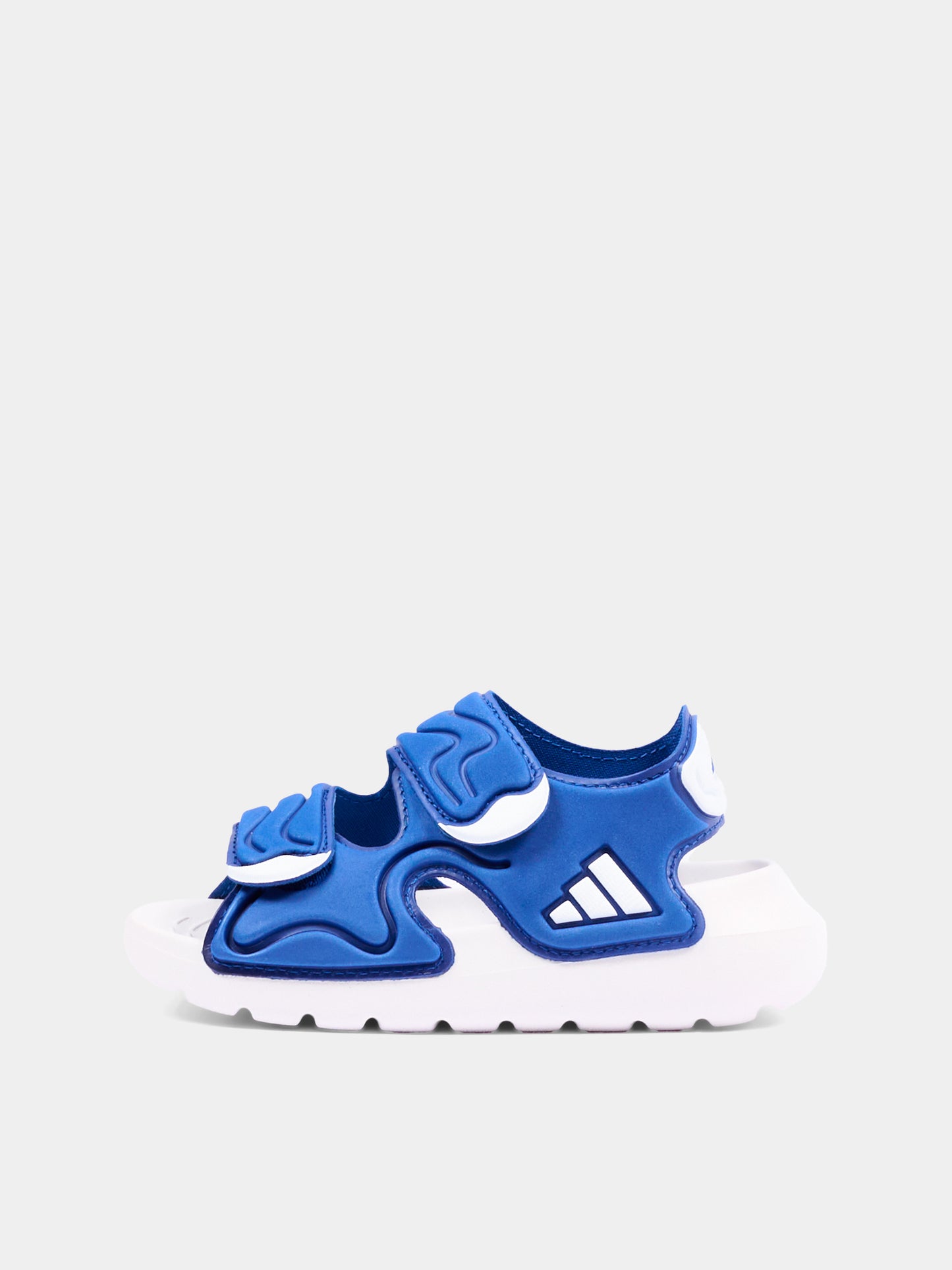 Sandali blu per bambino con logo,Adidas,JS2542