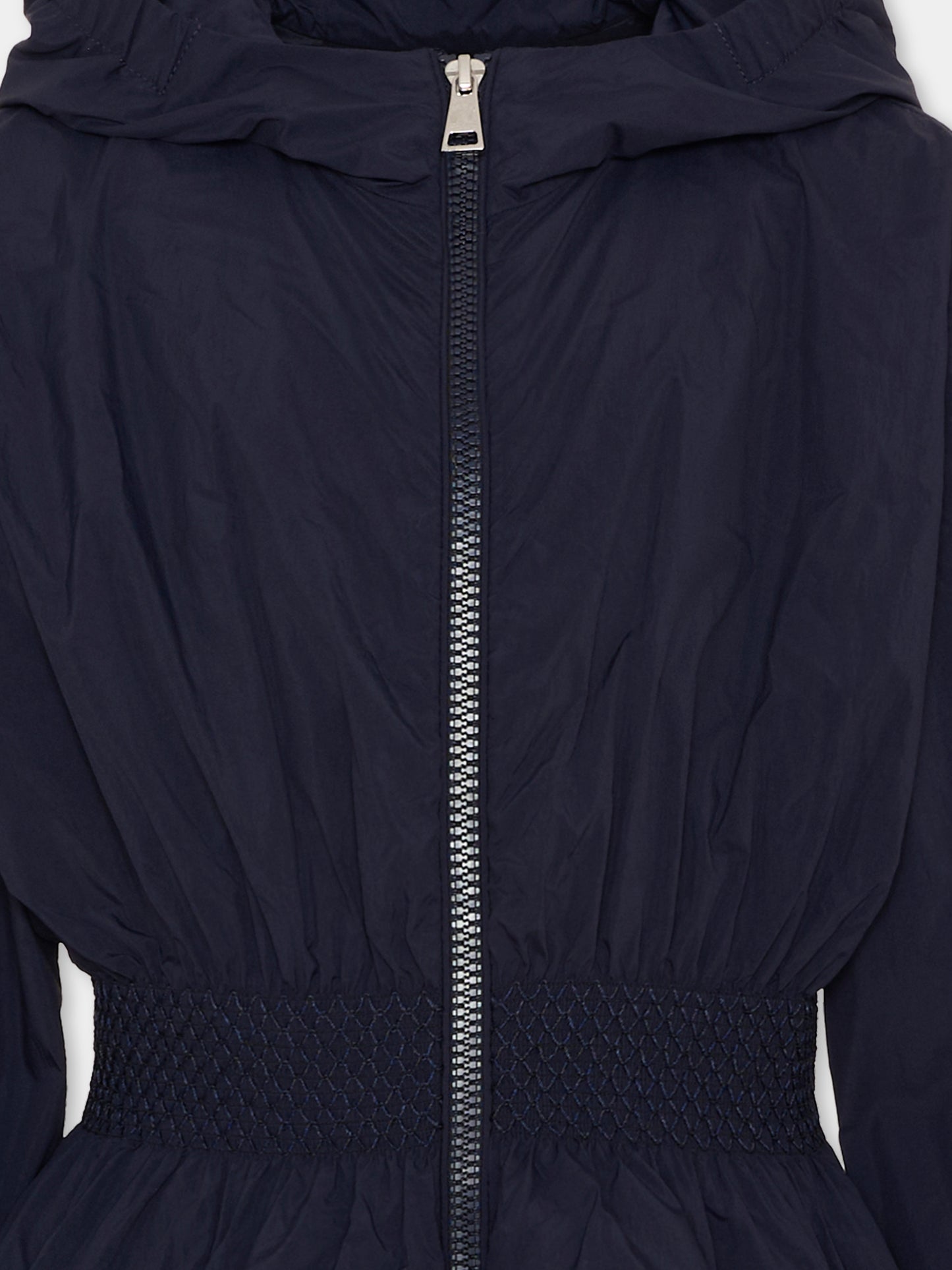 Giacca a vento blu Liriope per bambina,Moncler Kids,L1954 1A00110 5988M 742