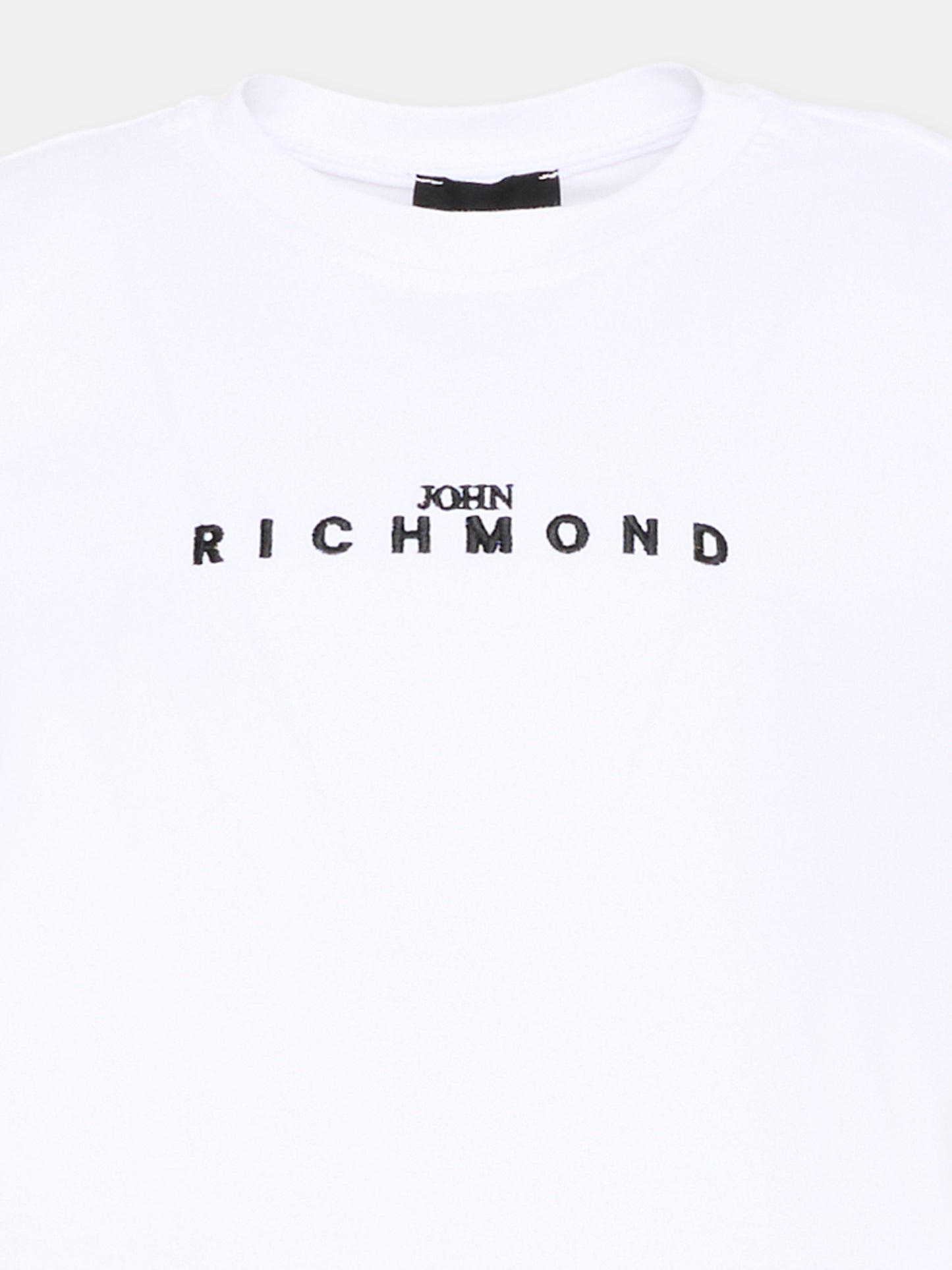 T-Shirt bianca per bambina con logo,Richmond,RGP26112TS WHITE